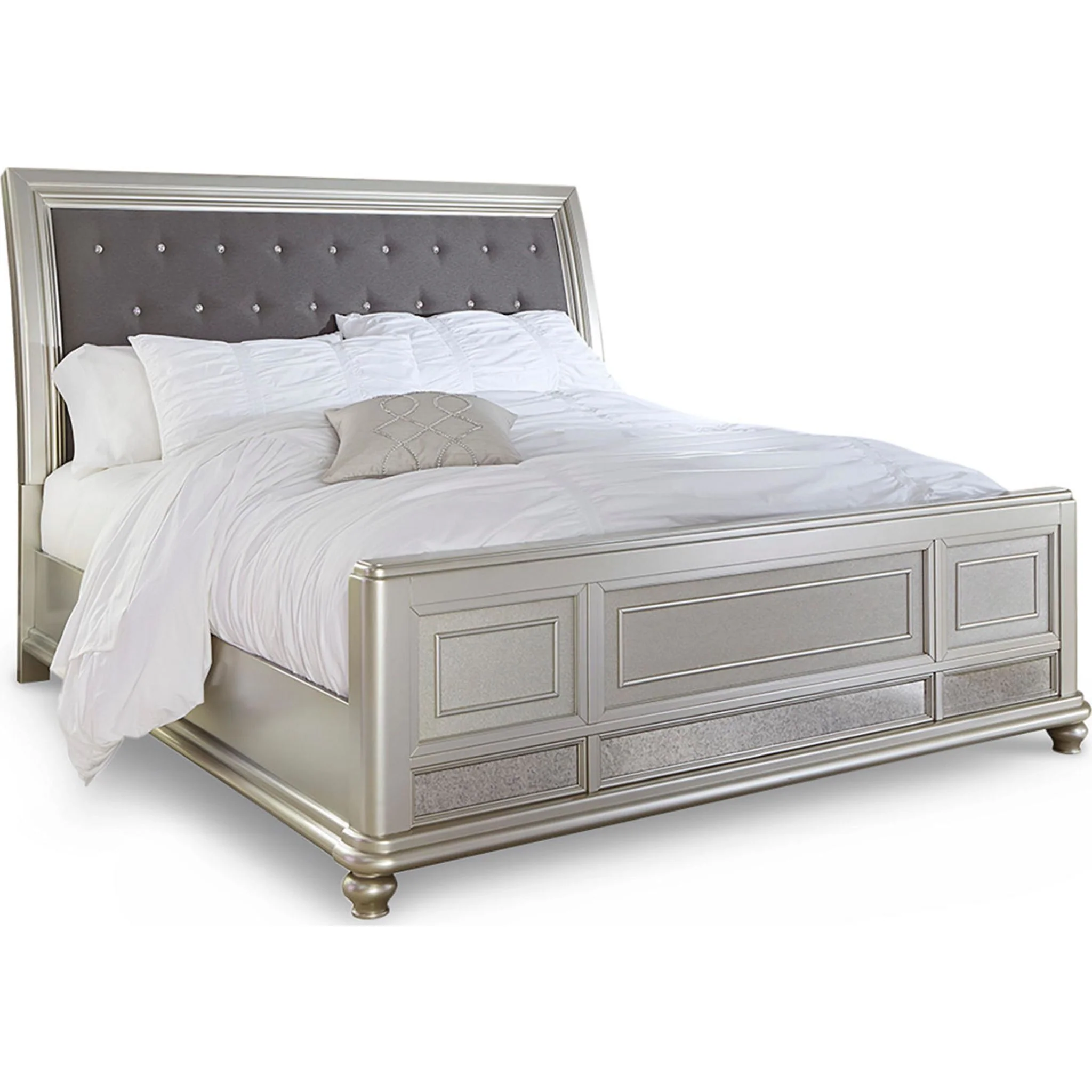 Coralayne Sleigh Bed - Image 7