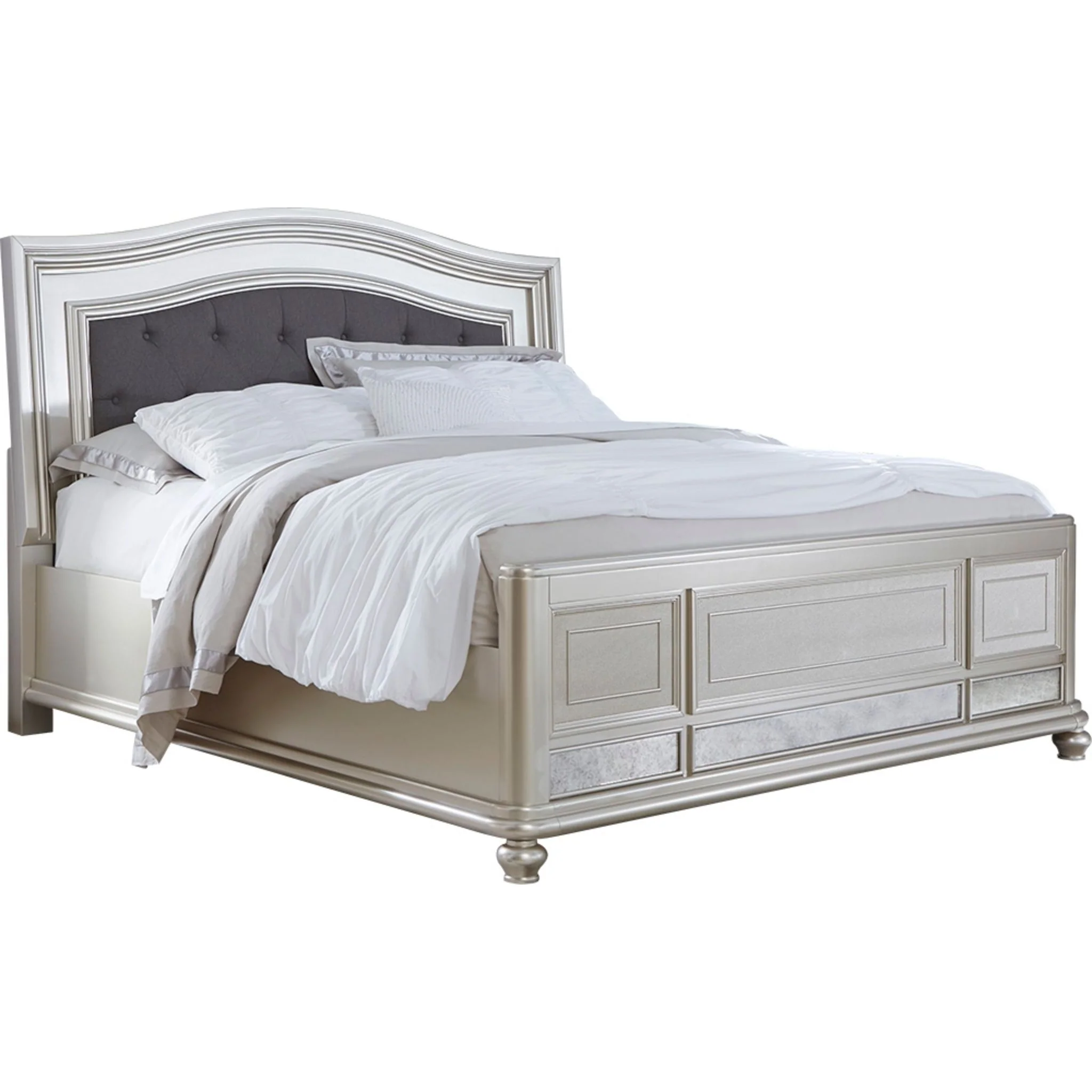 Coralayne 5 Piece King Panel Bedroom - Image 3