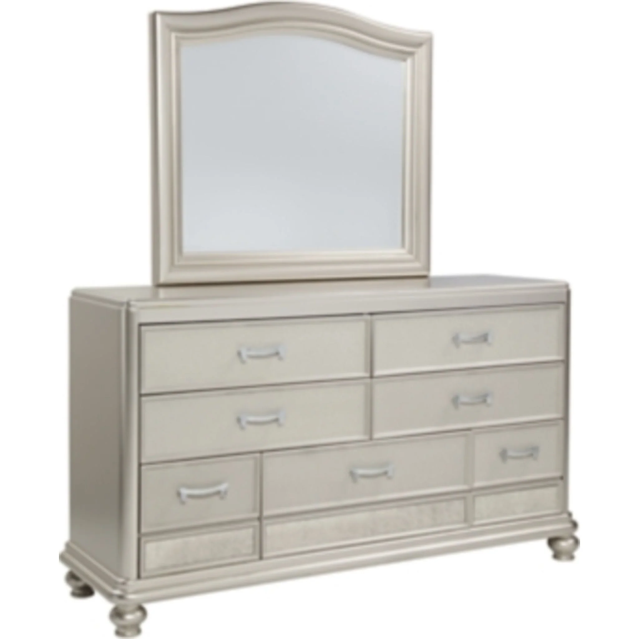 Coralayne 5 Piece King Upholstered Bedroom - Image 7