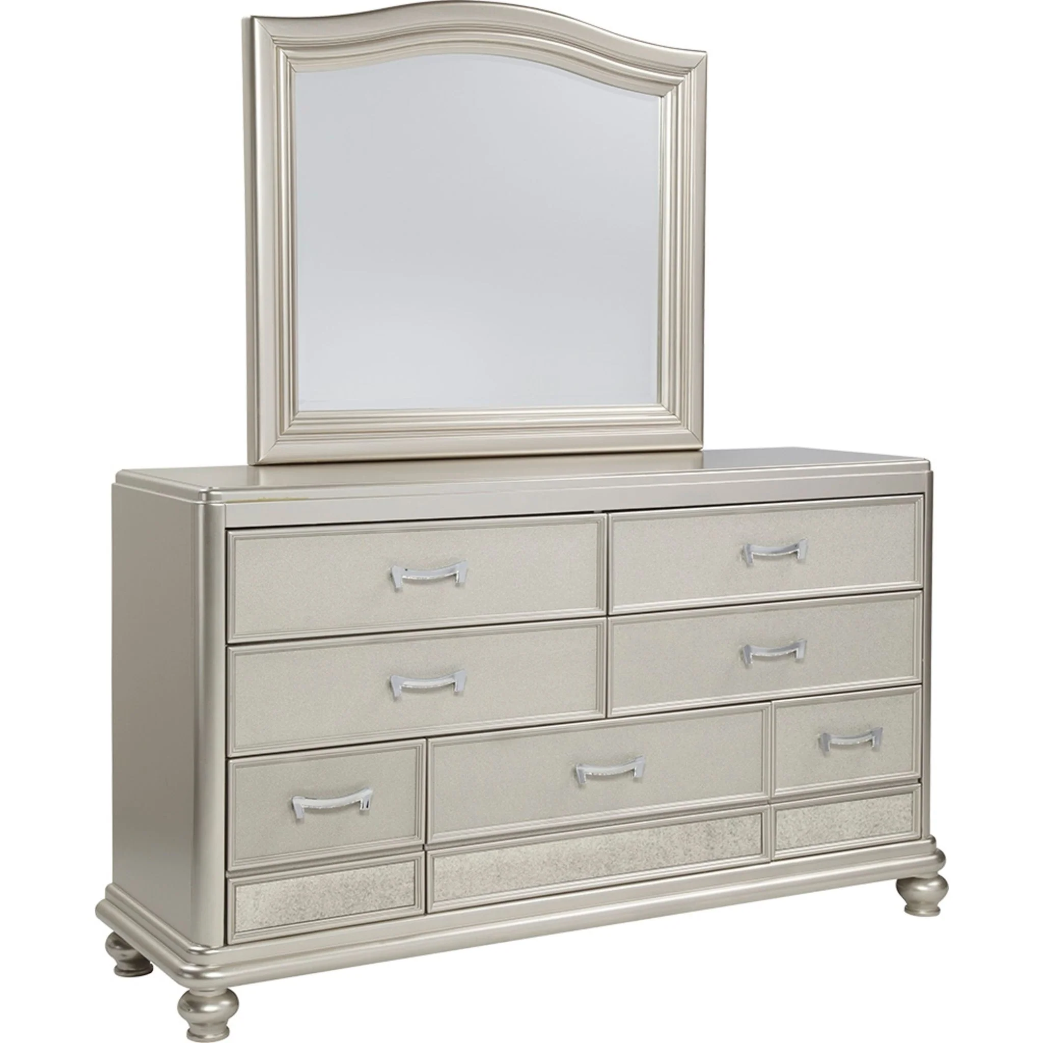 Coralayne 5 Piece Upholstered Bedroom - Image 2