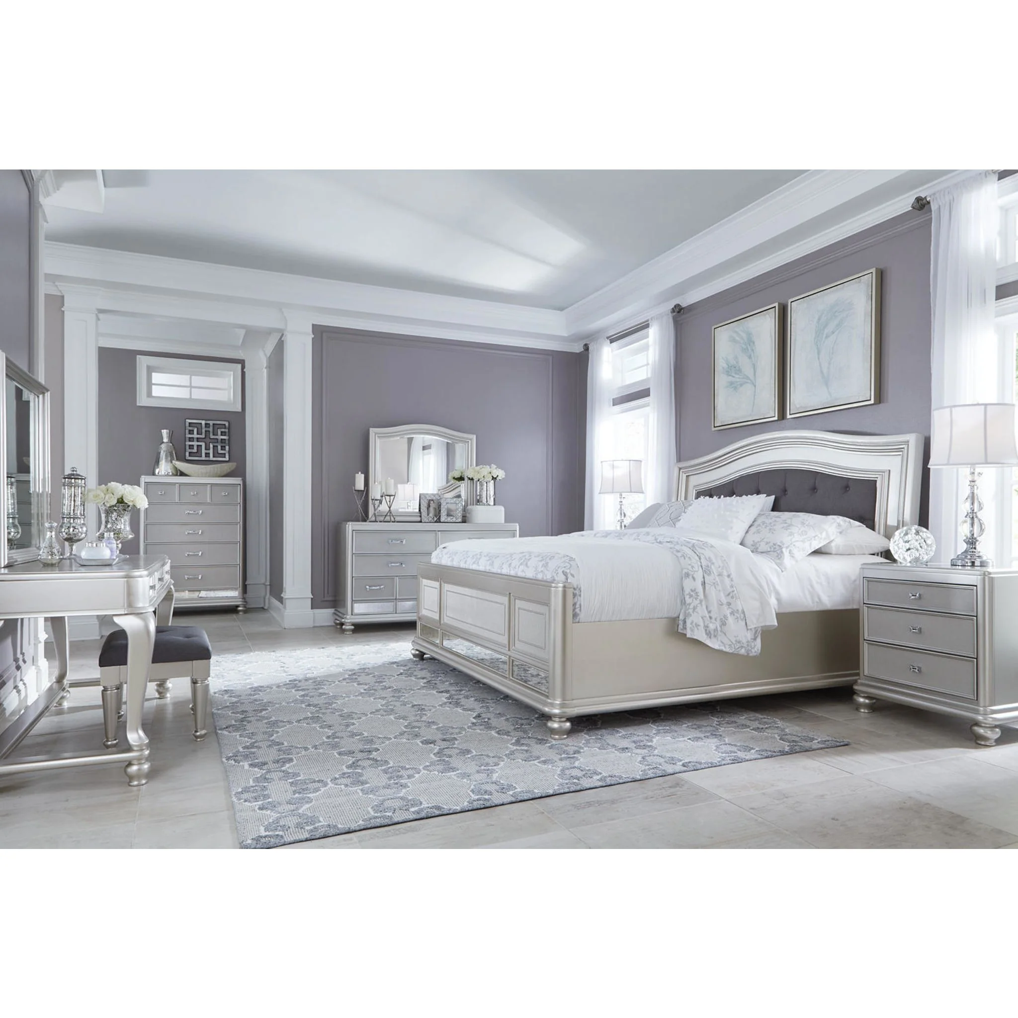 Coralayne Dresser and Mirror - Image 11