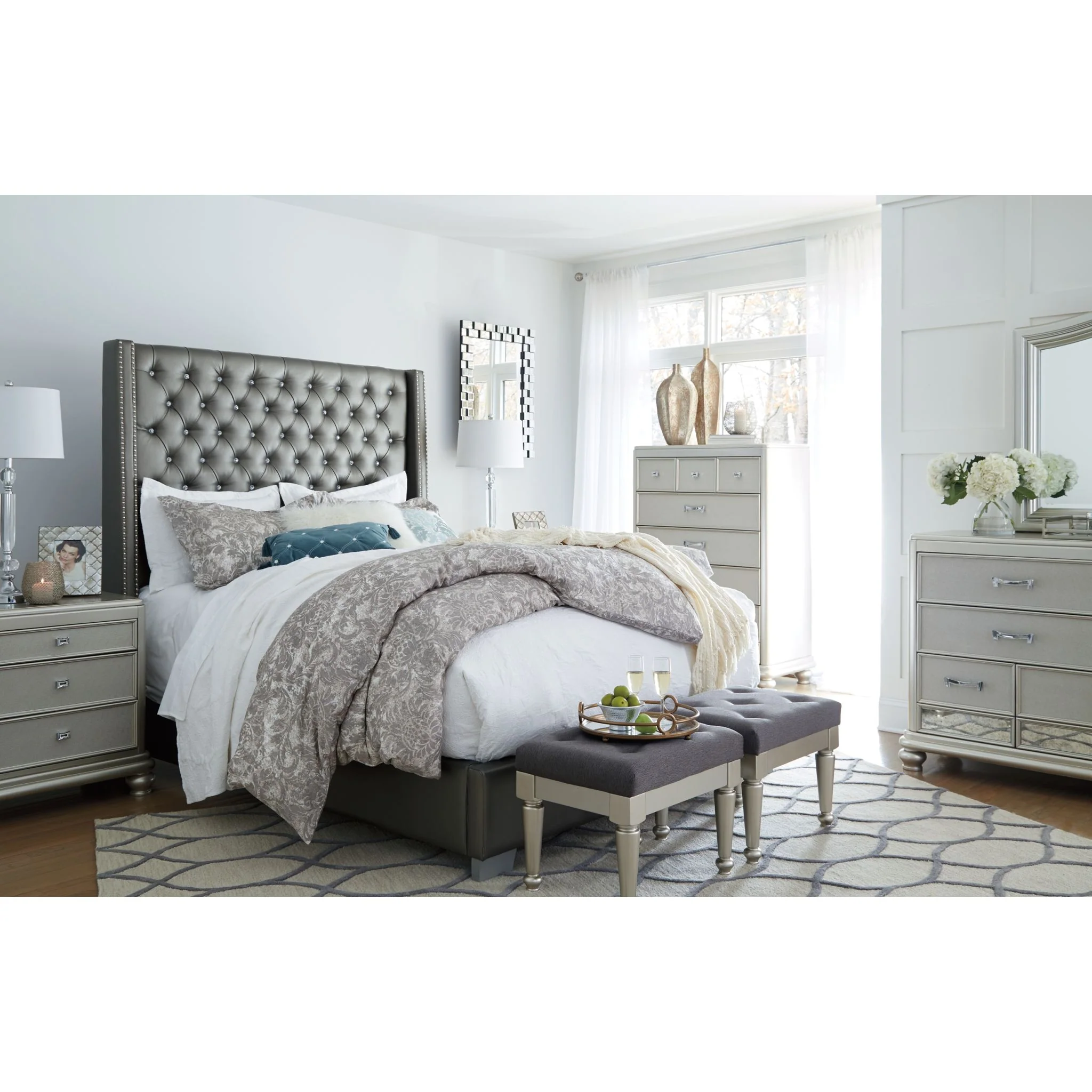 Coralayne Upholstered Bed - Image 27
