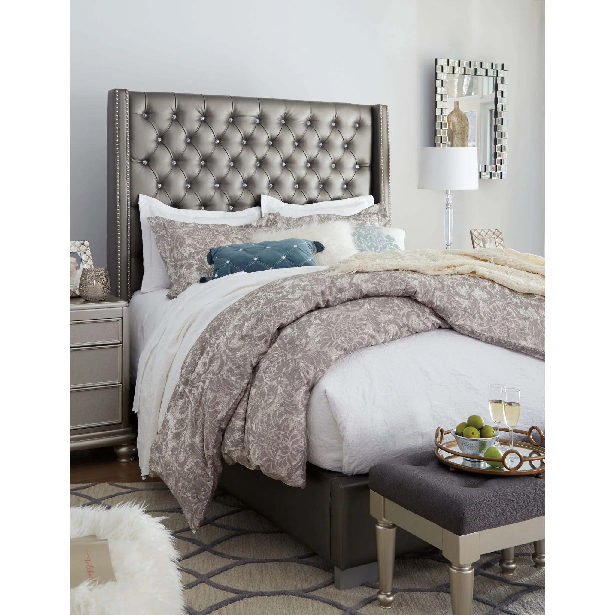 Coralayne Upholstered Bed - Image 30