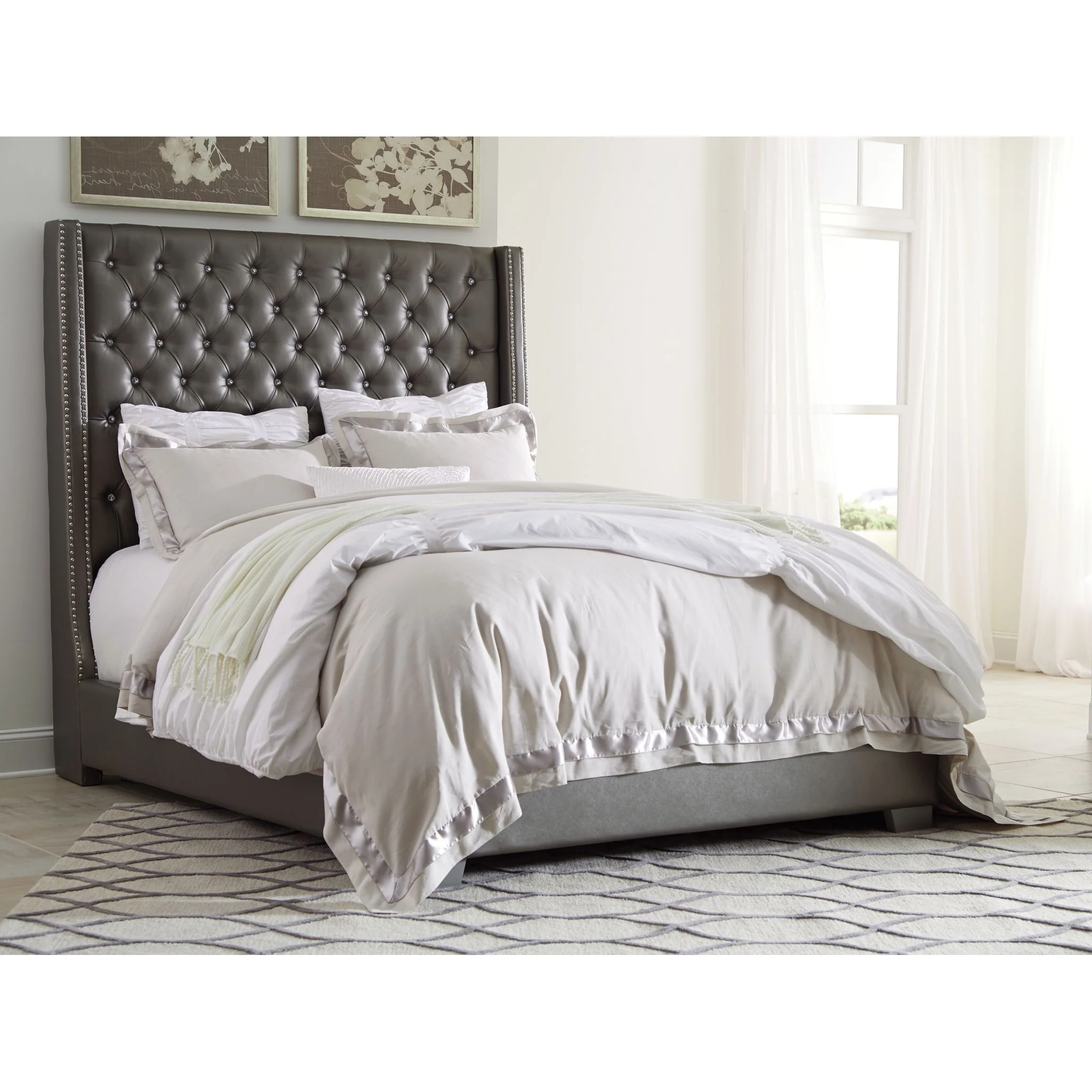 Coralayne Upholstered Bed - Image 35