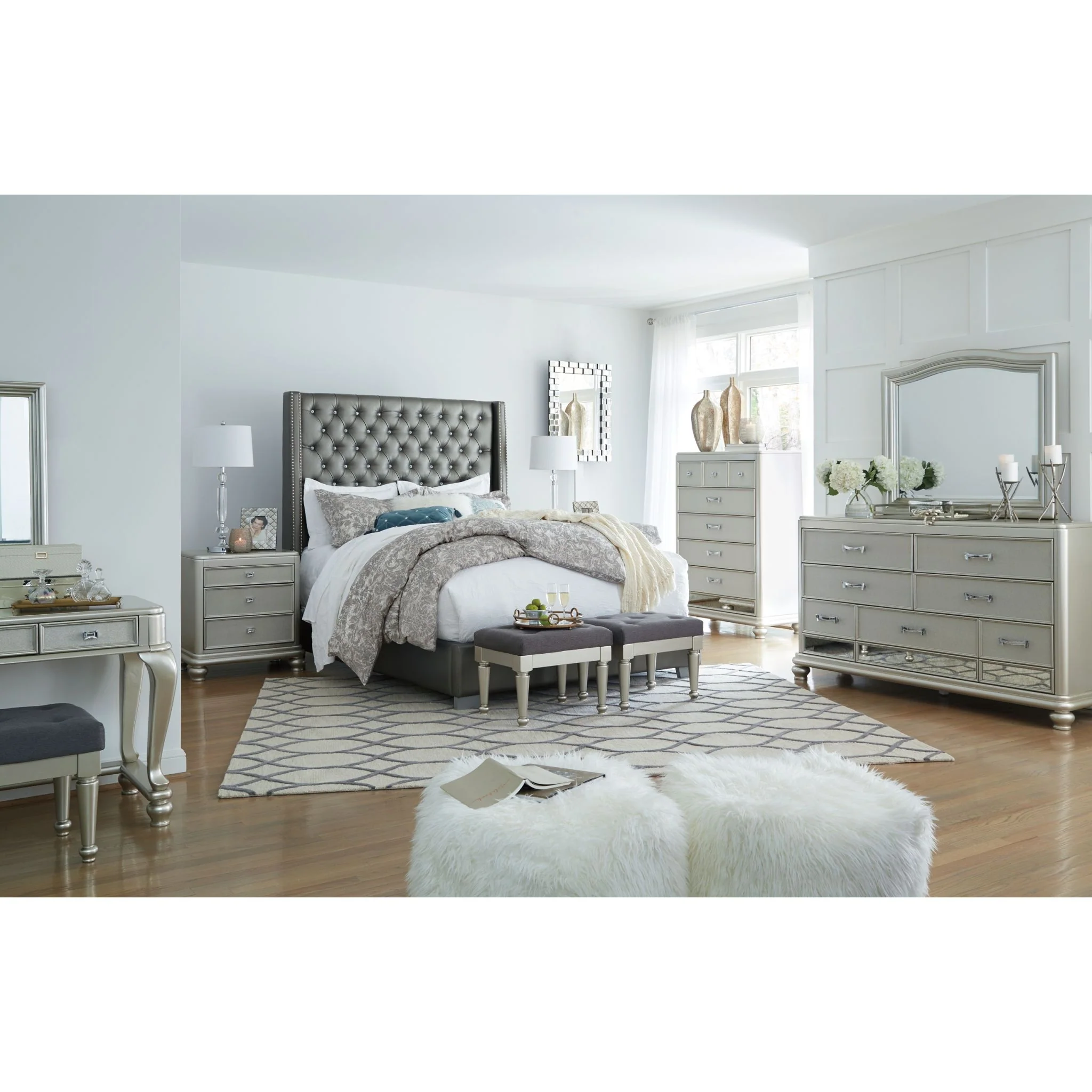 Coralayne Upholstered Bed - Image 43