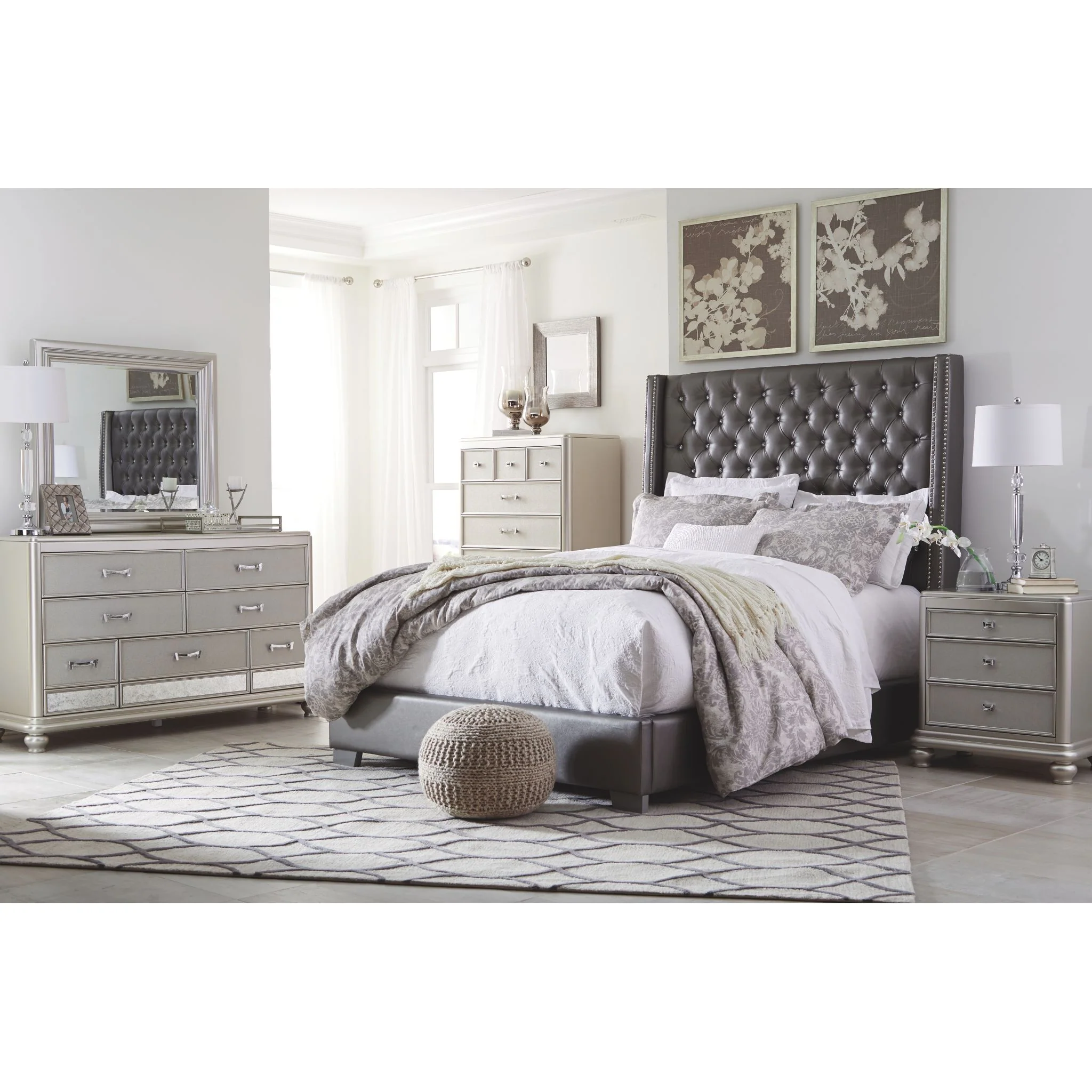 Coralayne Upholstered Bed - Image 50
