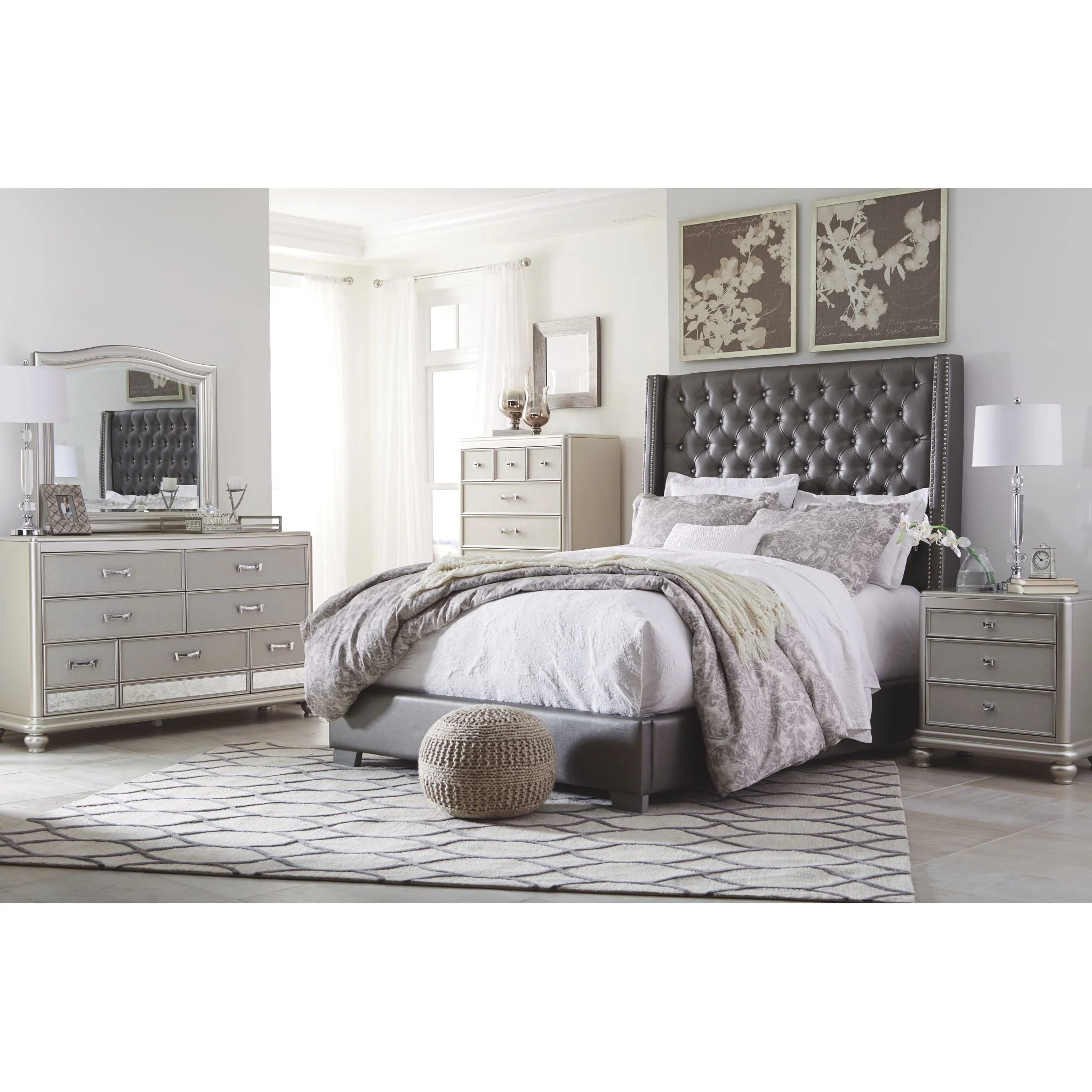 Coralayne Upholstered Bed - Image 53