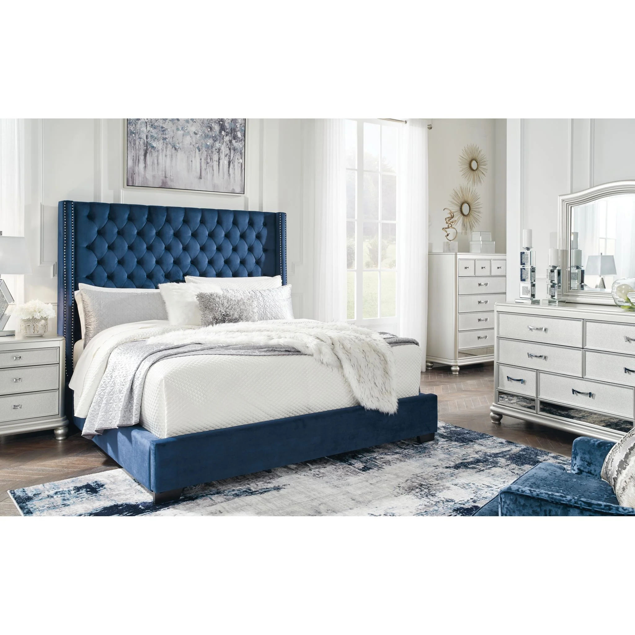 Coralayne Upholstered Bed - Image 7