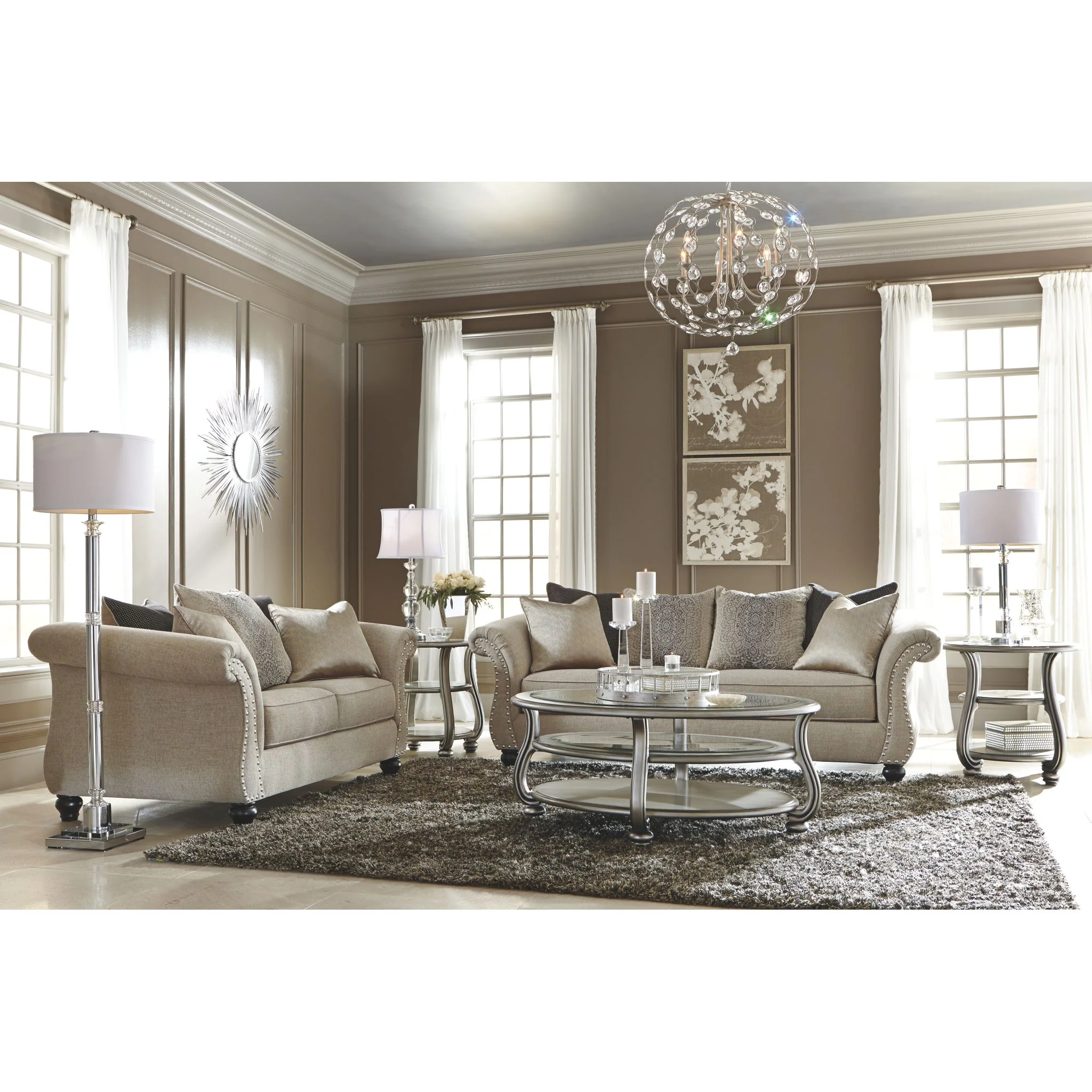 Coralayne Oval Cocktail Table - Image 6