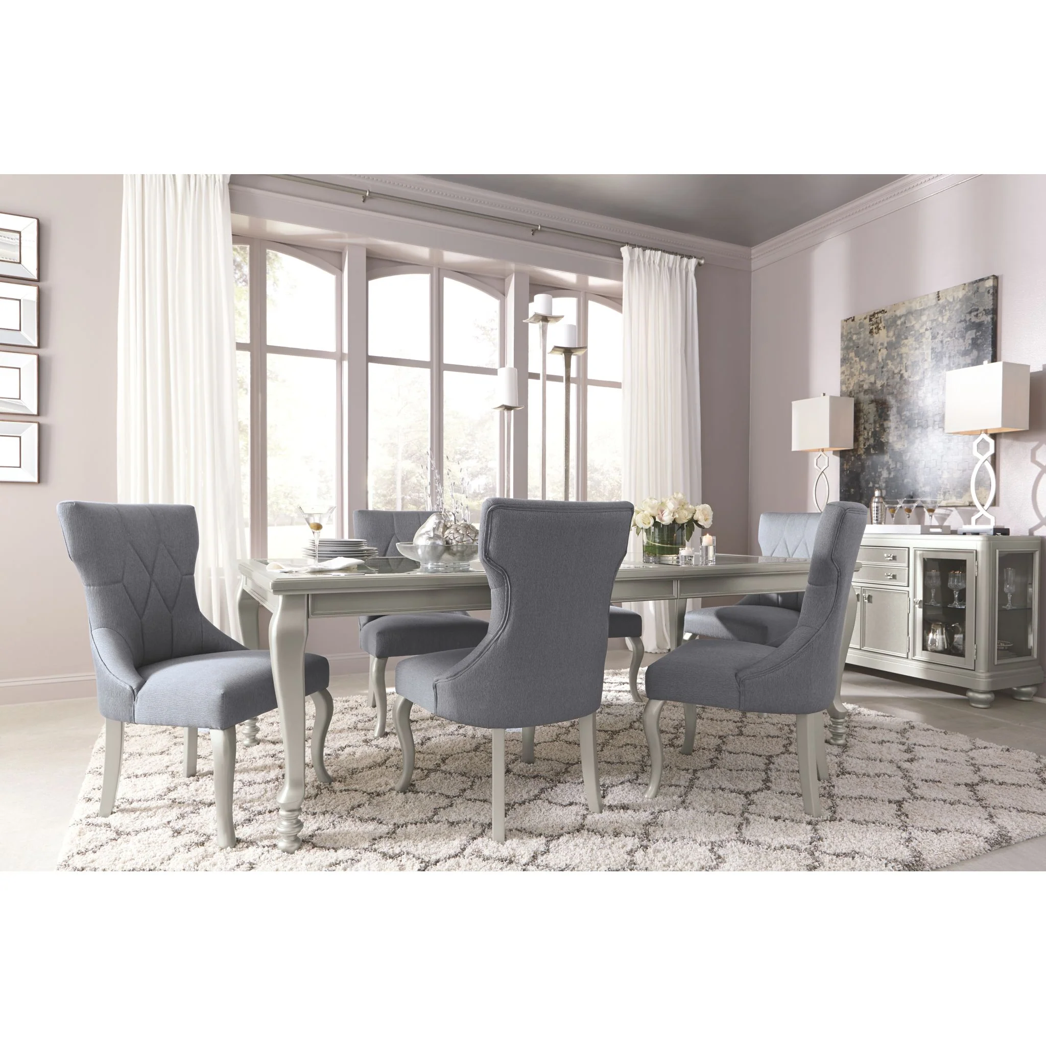Coralayne Upholstered Side Chair - Image 5