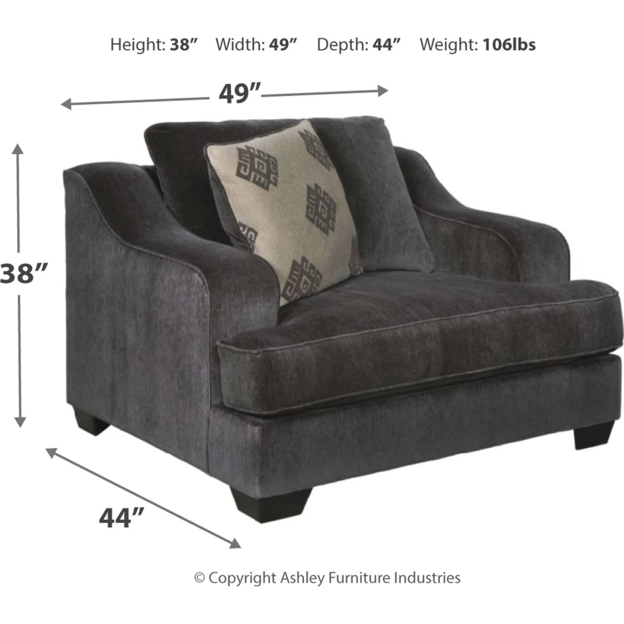 Corvara-Exclusive Chair & a Half - Image 4