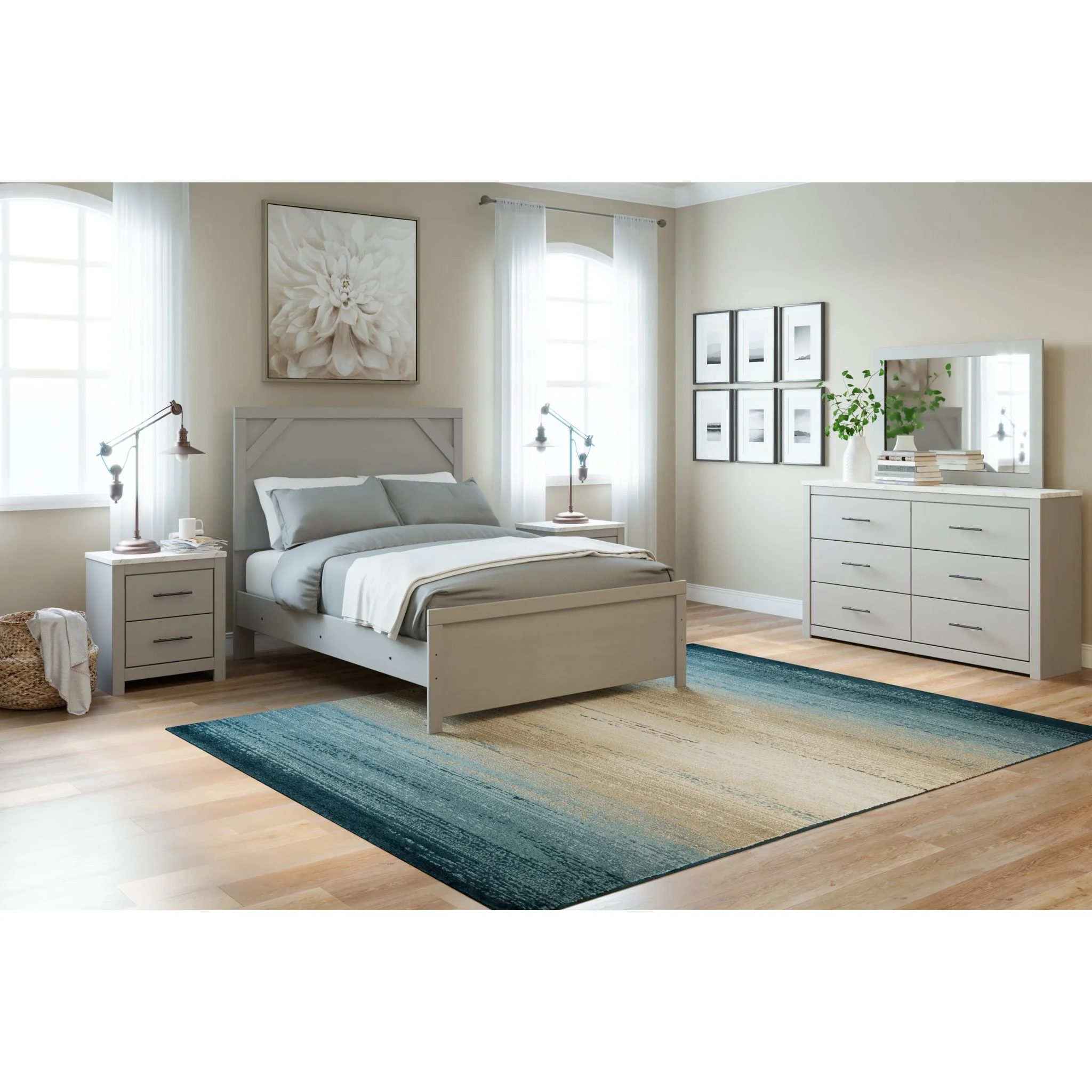 Cottonburg 5 Piece Full Panel Bedroom - Image 2
