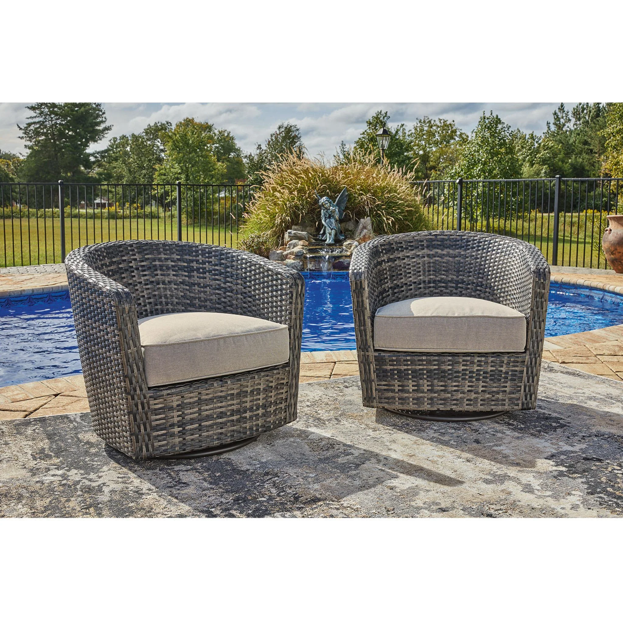 Coulee Mills Swivel Lounge Chair with Cushion (set of 2) - Image 48