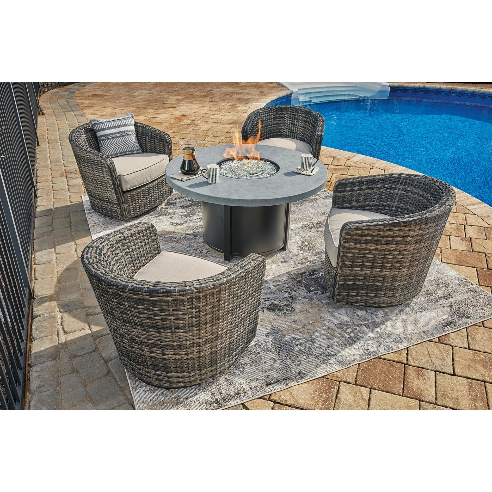 Coulee Mills Swivel Lounge Chair with Cushion (set of 2) - Image 57