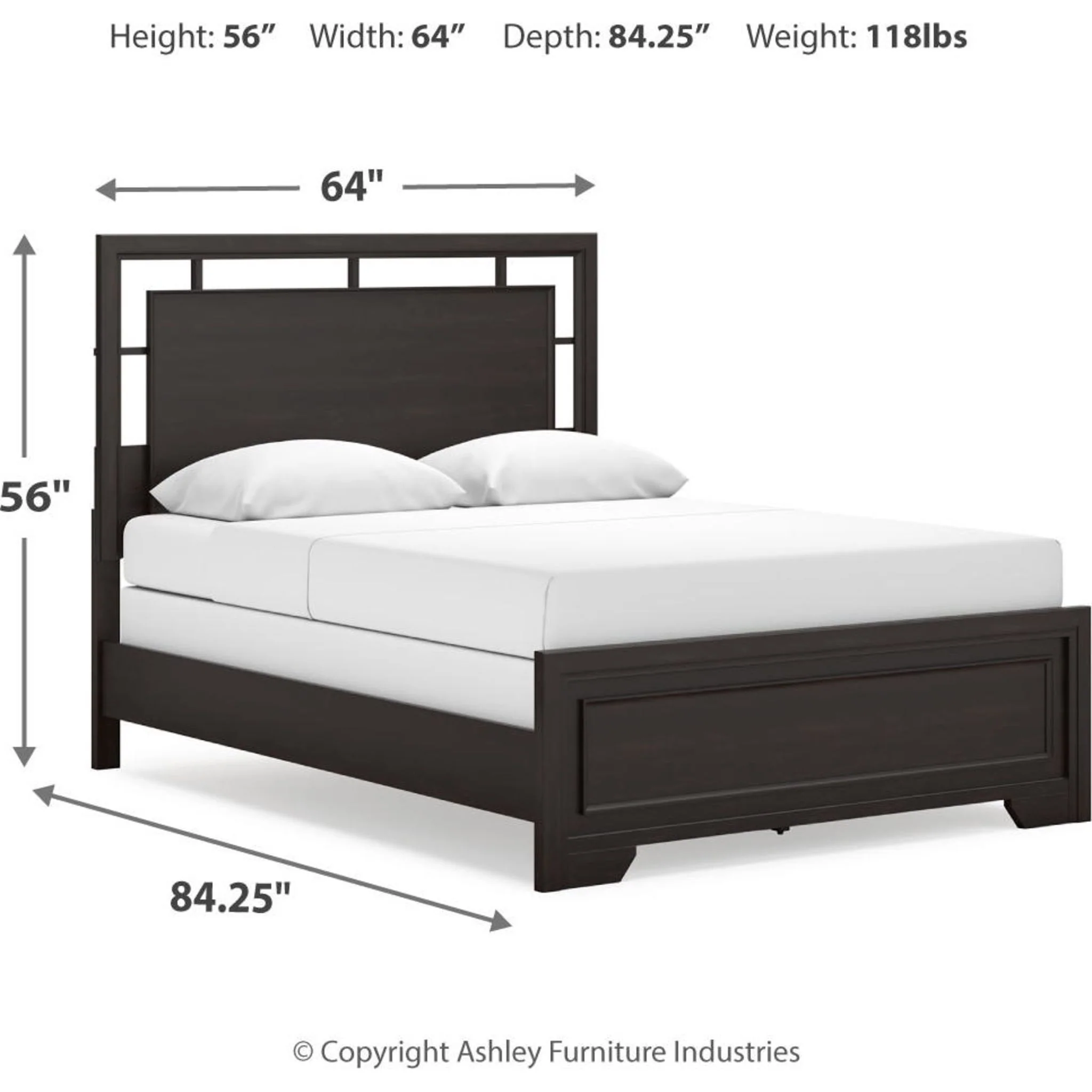 Covetown 5 Piece Queen Panel Bedroom - Image 3