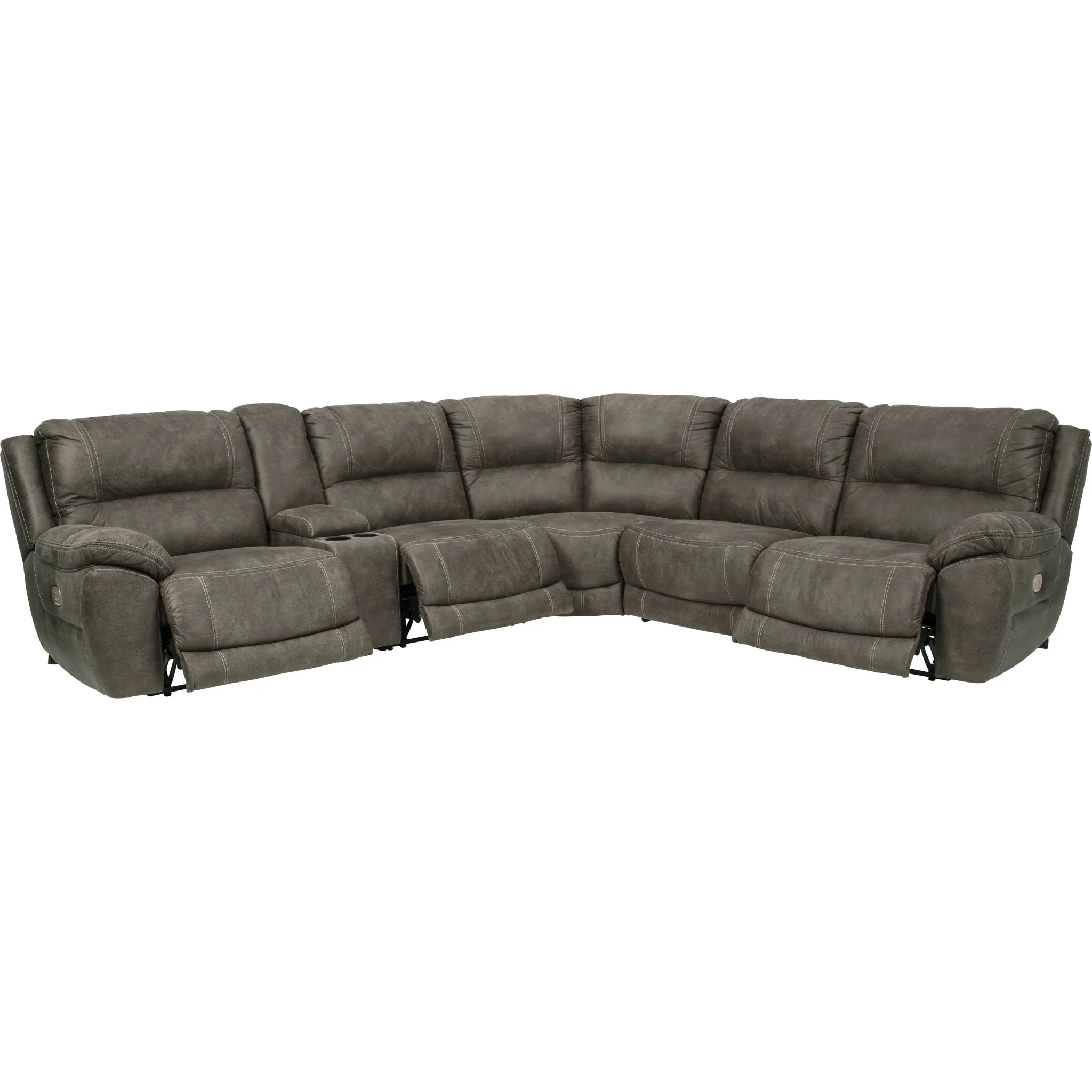 Cranedall 6 Piece Power Reclining Sectional - Image 3