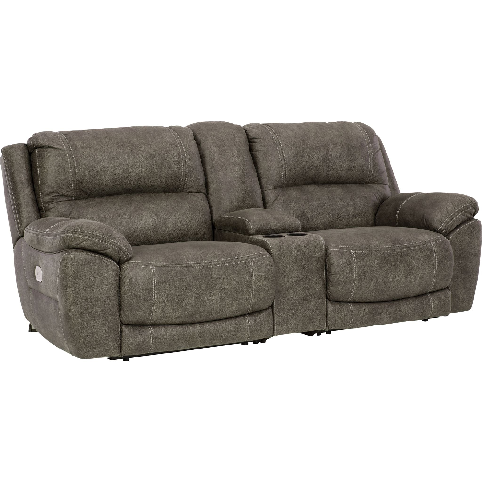 Cranedall 3 Piece Power Reclining Loveseat Console - Image 4