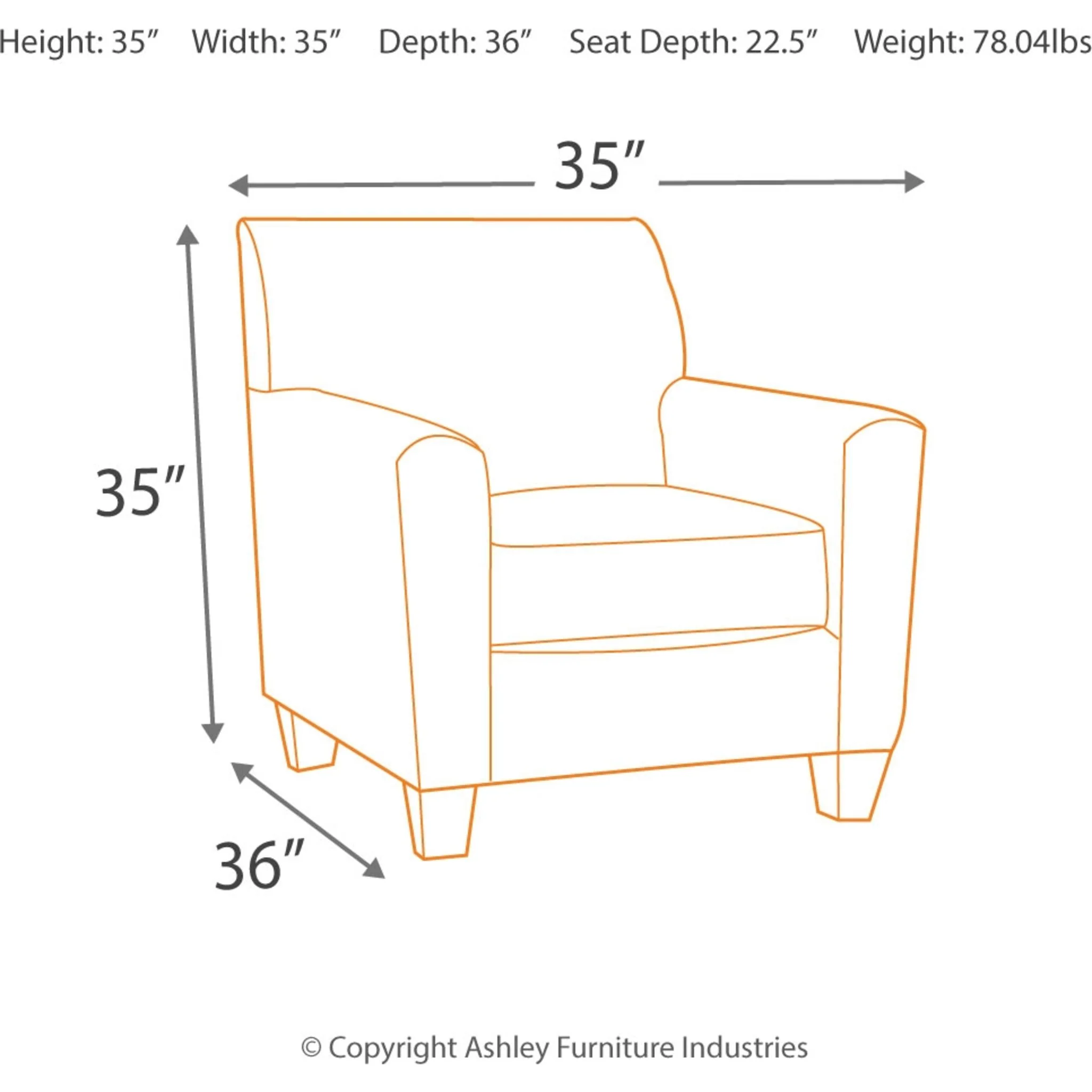 Creeal Heights Accent Chair - Image 6