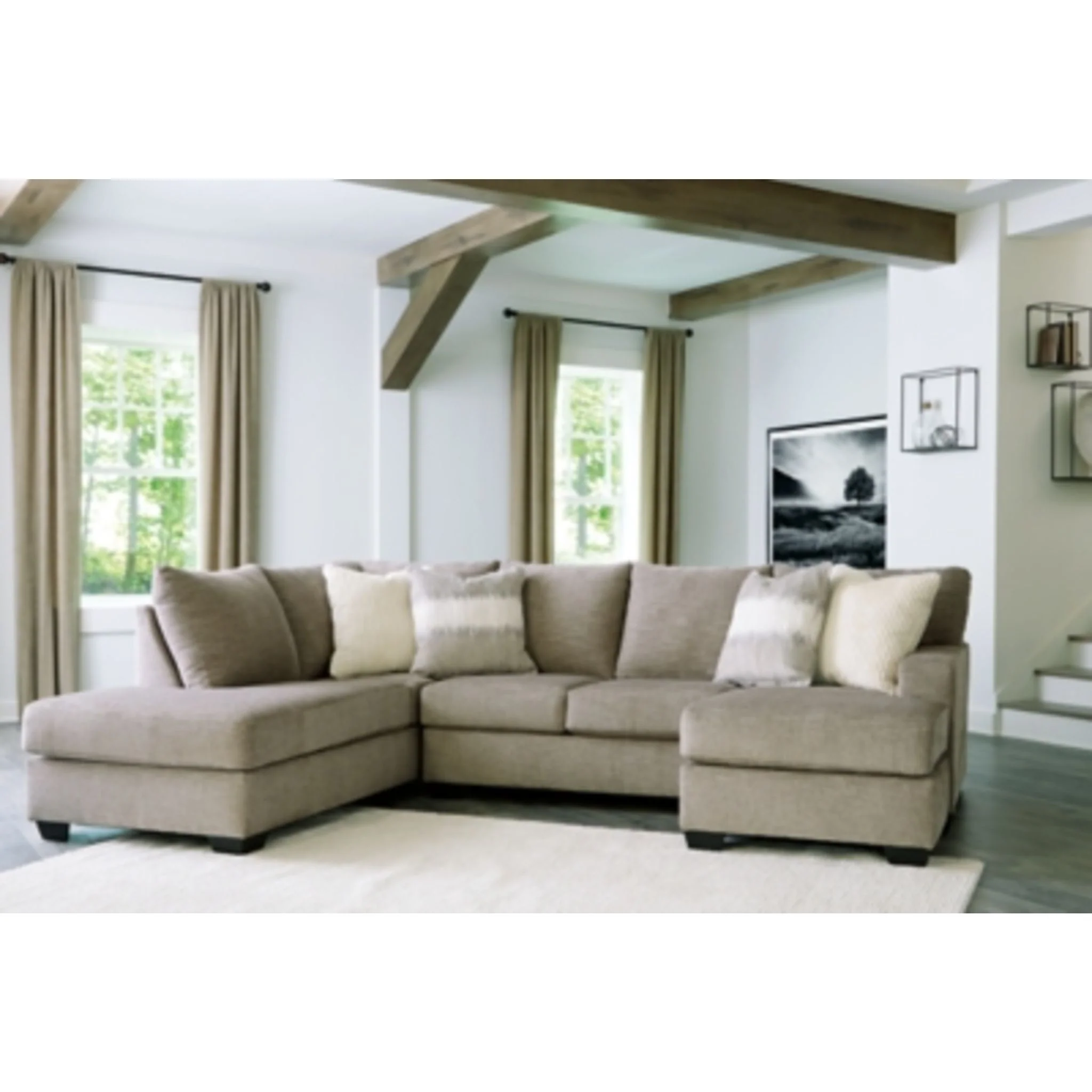 Creswell 2 Piece Sectional with Chaise - Image 2
