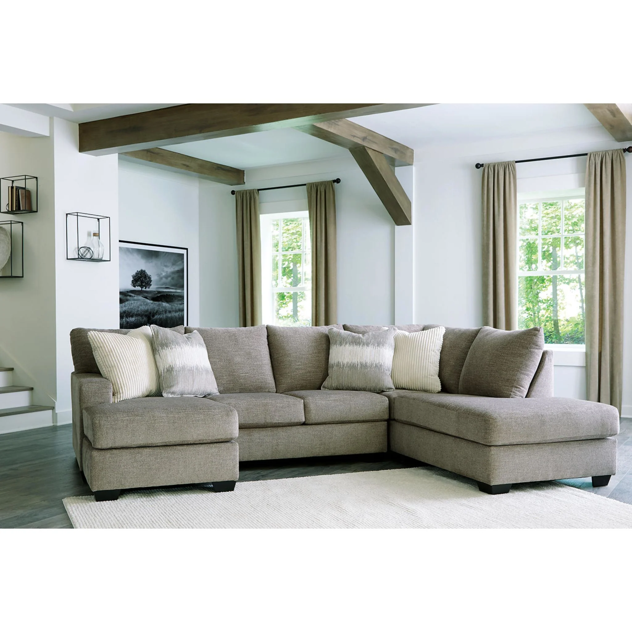 Creswell 2 Piece Sectional with Chaise - Image 6