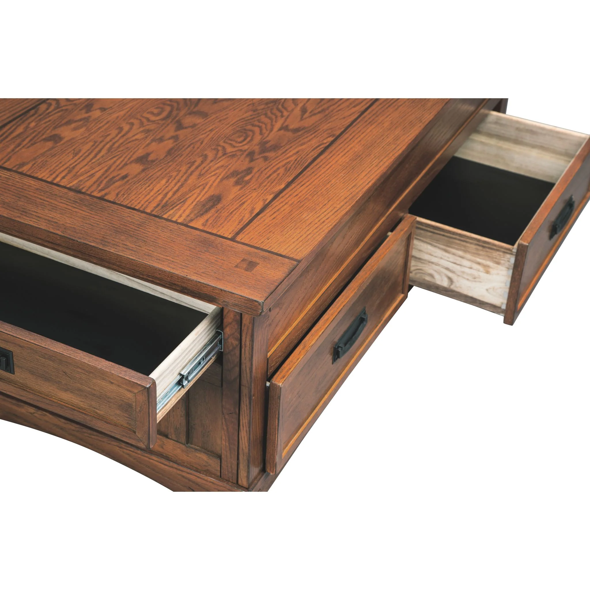 Cross Island Cocktail Table with Storage - Image 11