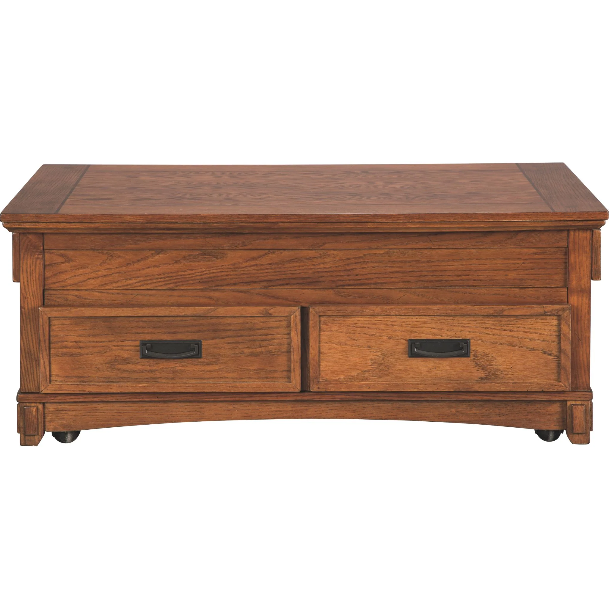 Cross Island Cocktail Table with Storage - Image 4