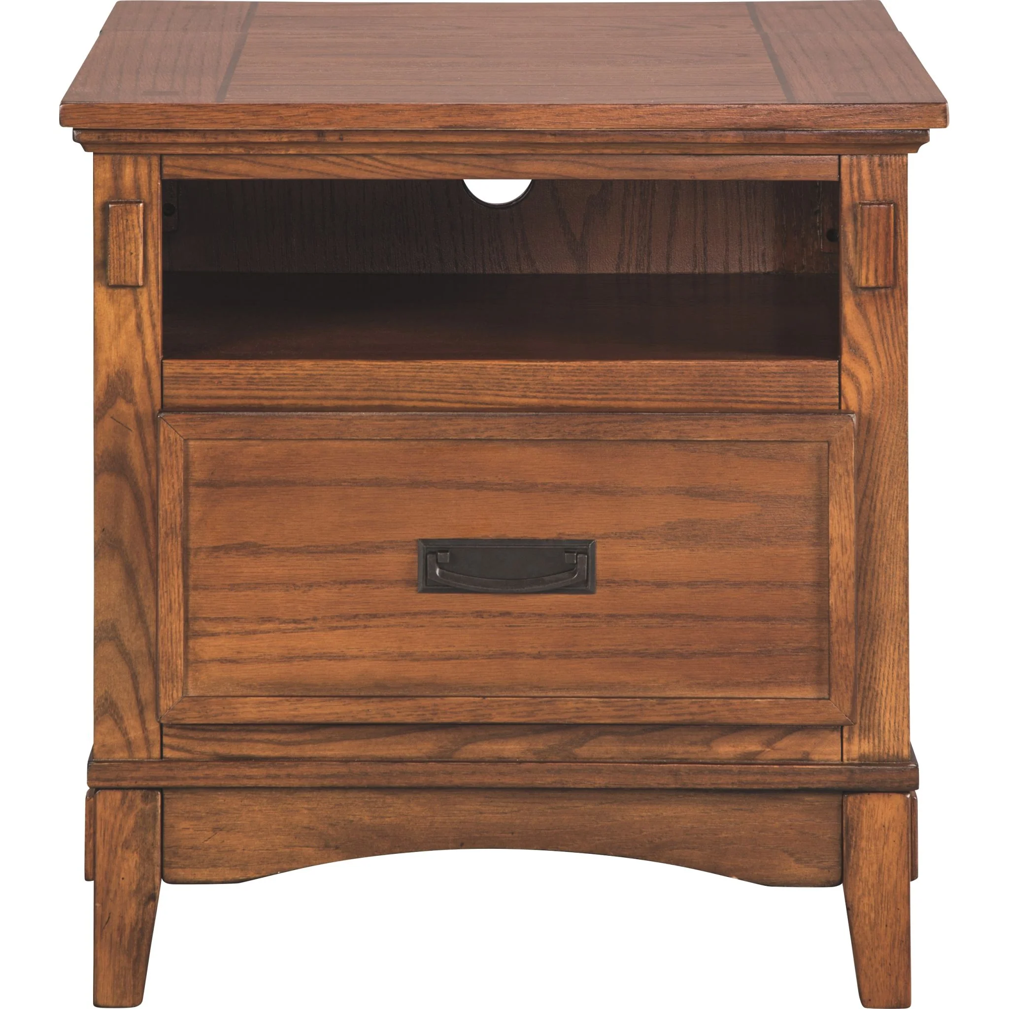 Cross Island Rectangle End Table - Image 4