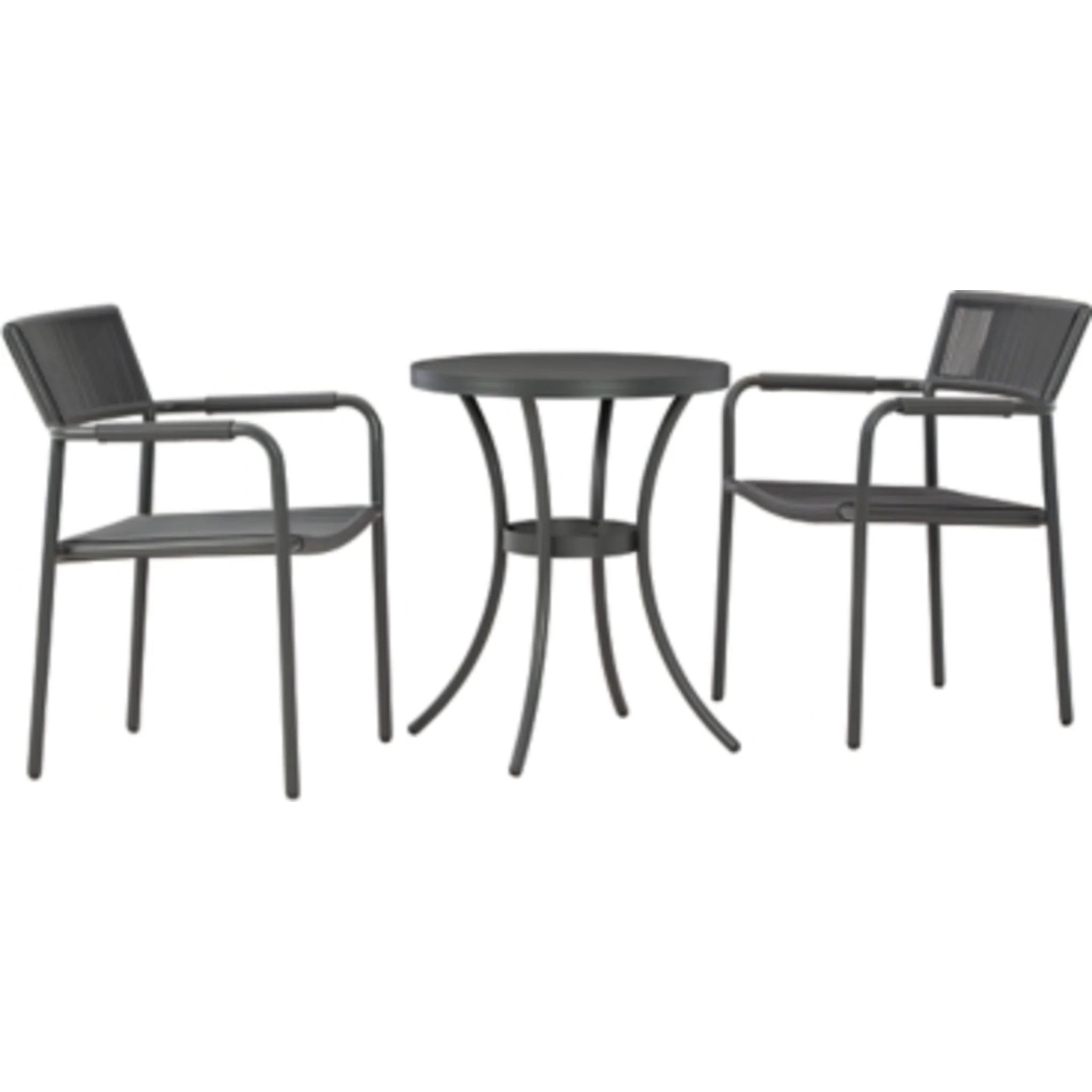Outdoor Crystal Breeze Chairs w/Table Set (3/CN) - Image 3