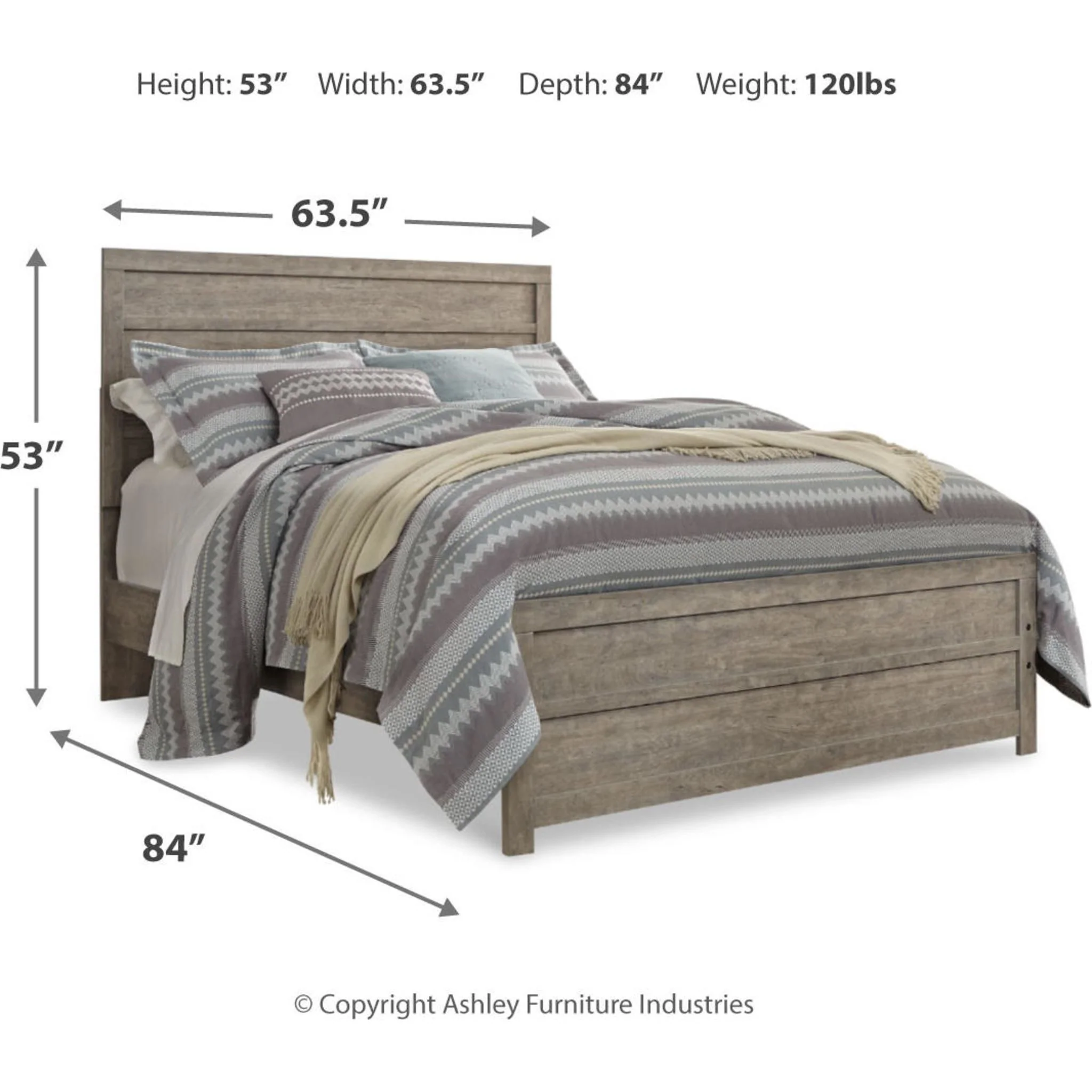 Culverbach Panel Bed - Image 14