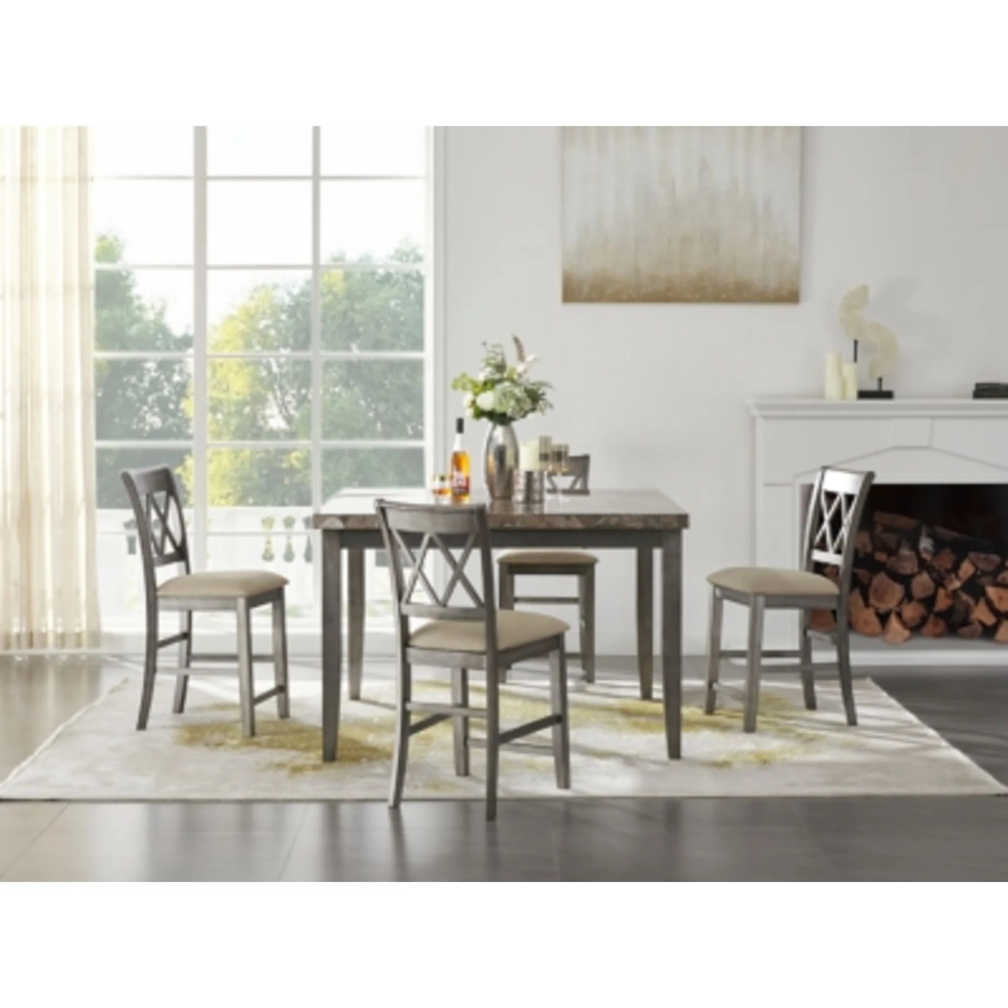 Curranberry Counter Dining Set - Image 4
