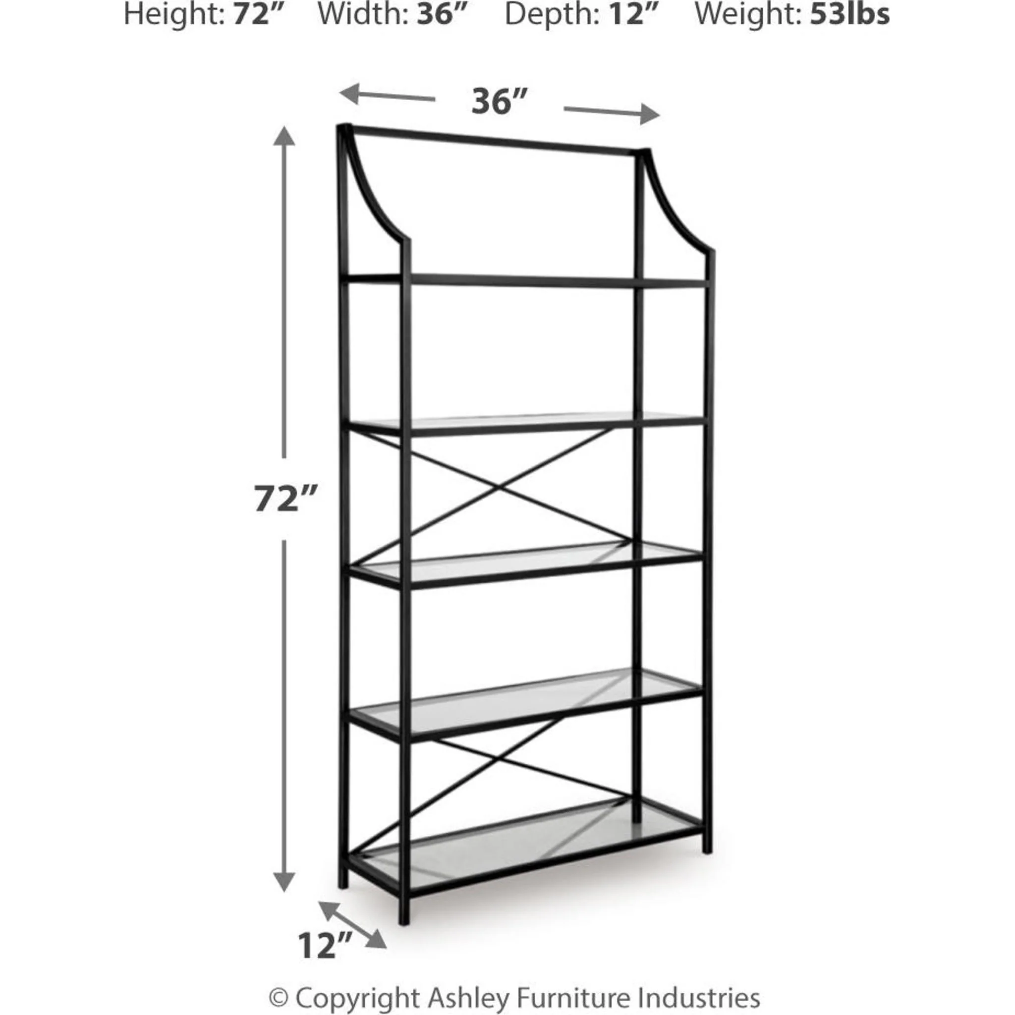 Dakerwell Bookcase - Image 3
