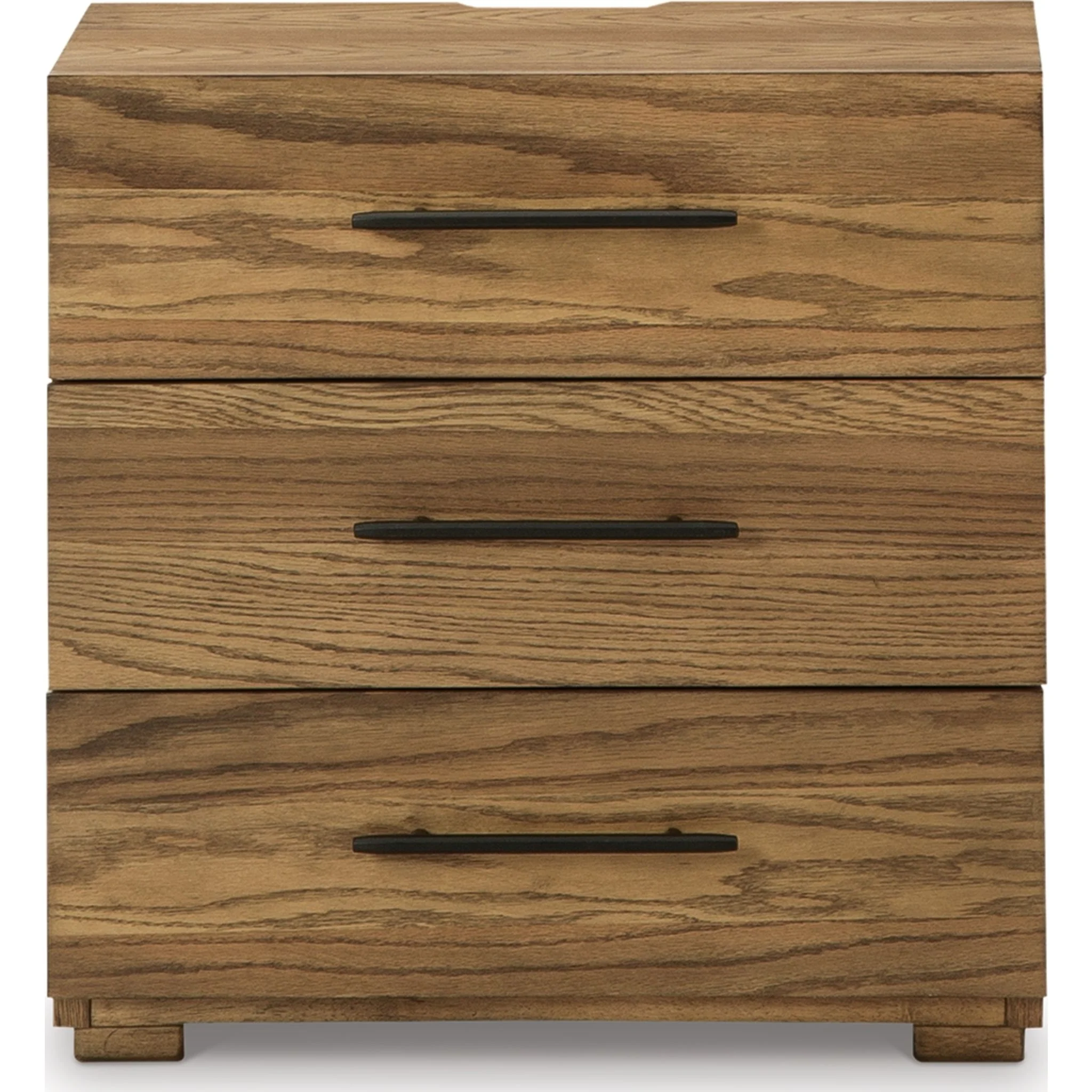 Dakmore Three Drawer Nightstand - Image 4