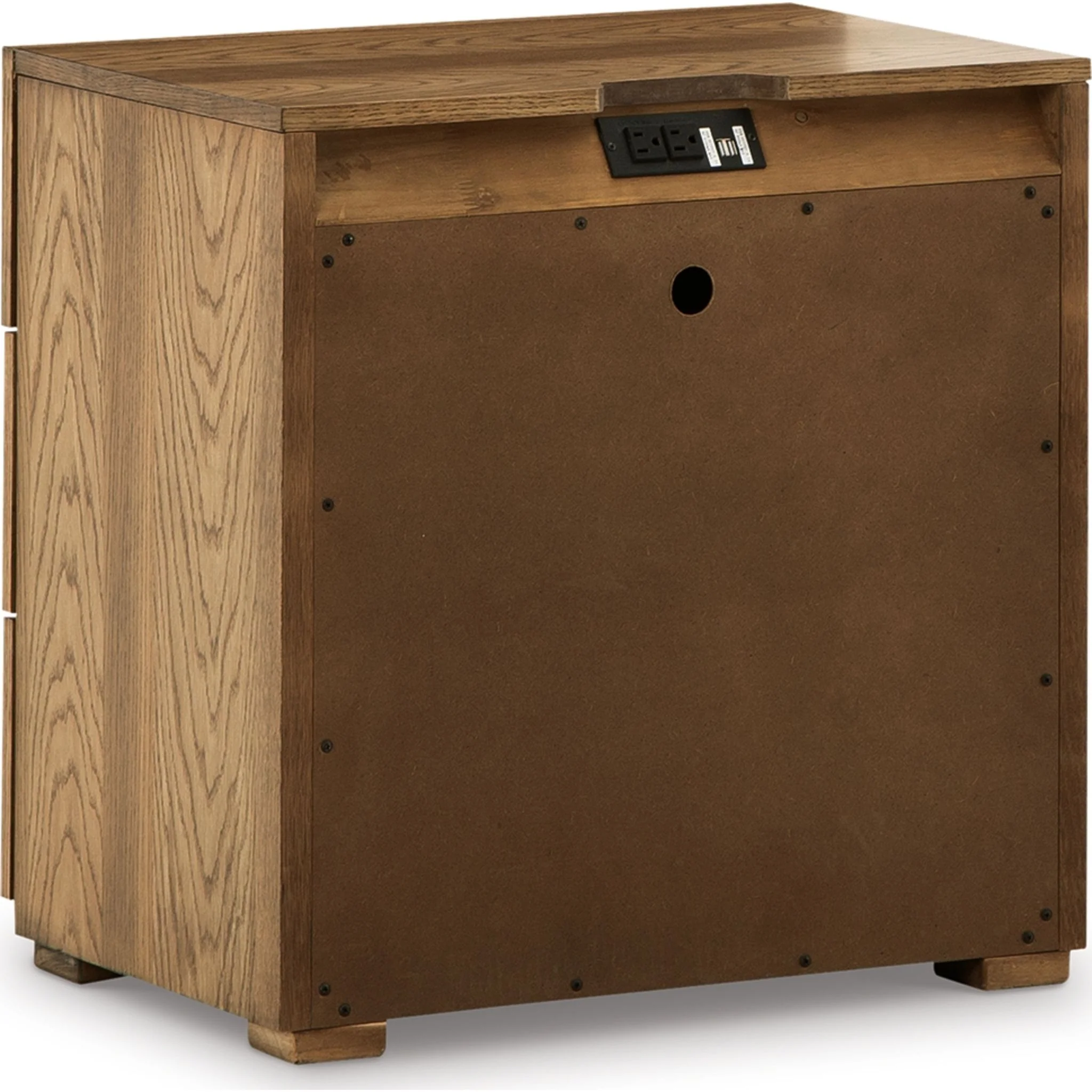 Dakmore Three Drawer Nightstand - Image 6