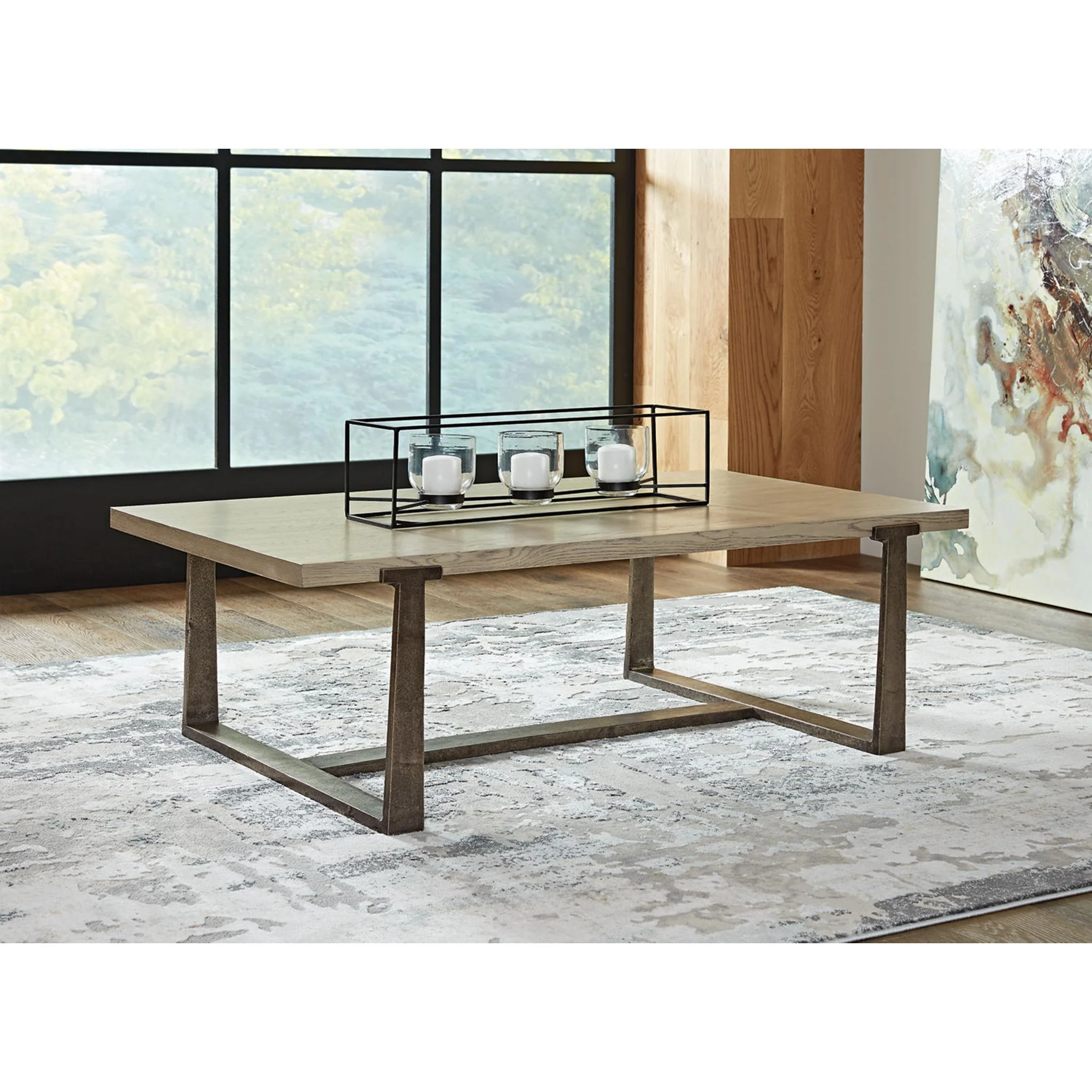Dalenville Rectangle Coffee Table - Image 2
