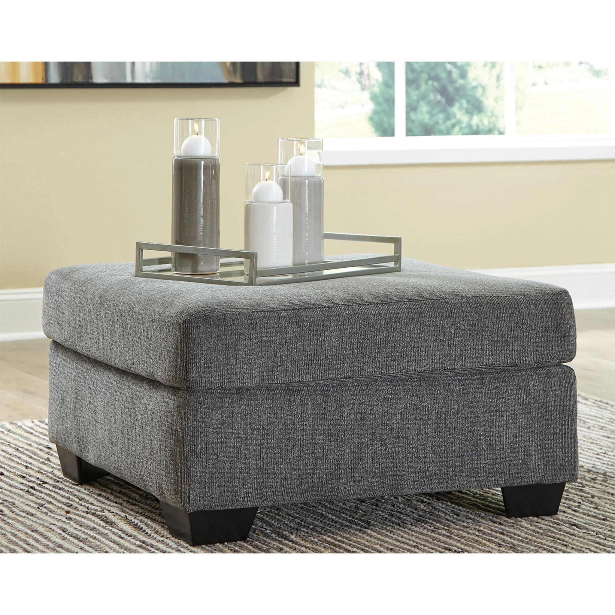 Dalhart Oversized Accent Ottoman - Image 2