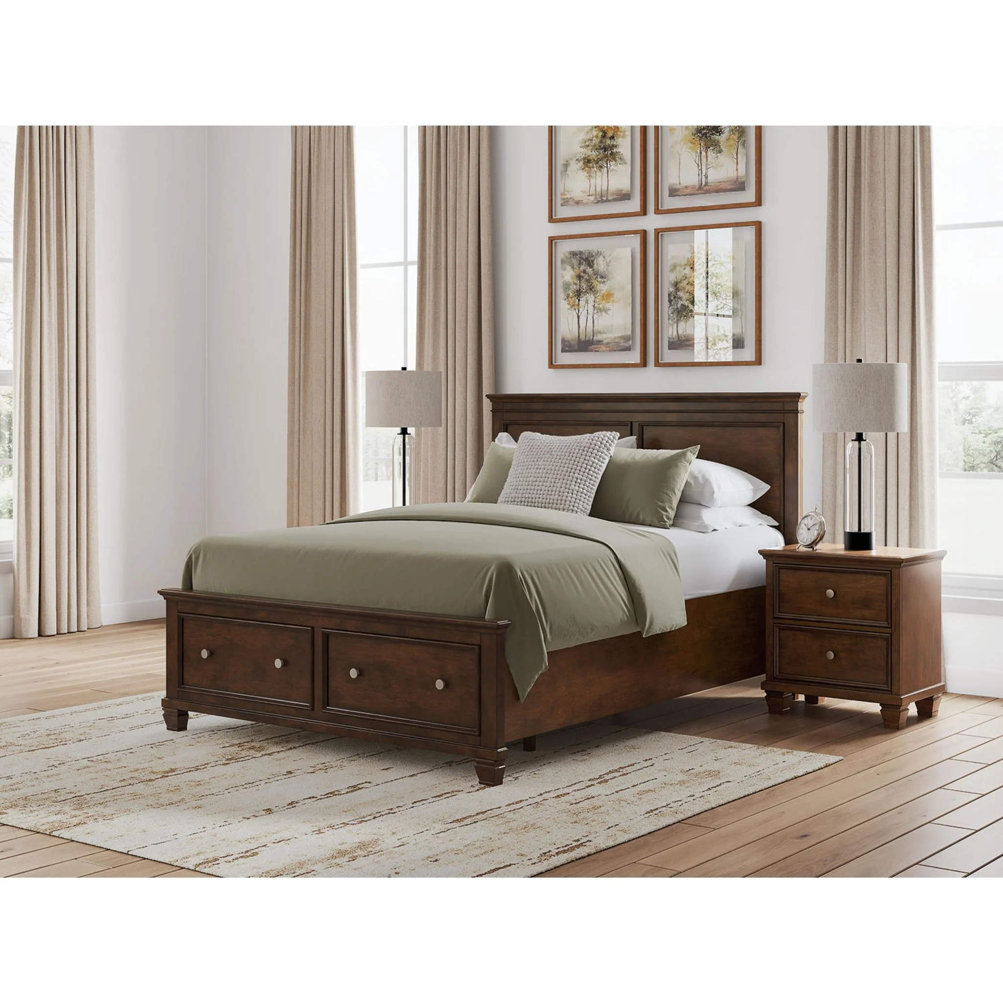 Danabrin 5 Piece Queen Storage Bedroom - Image 12