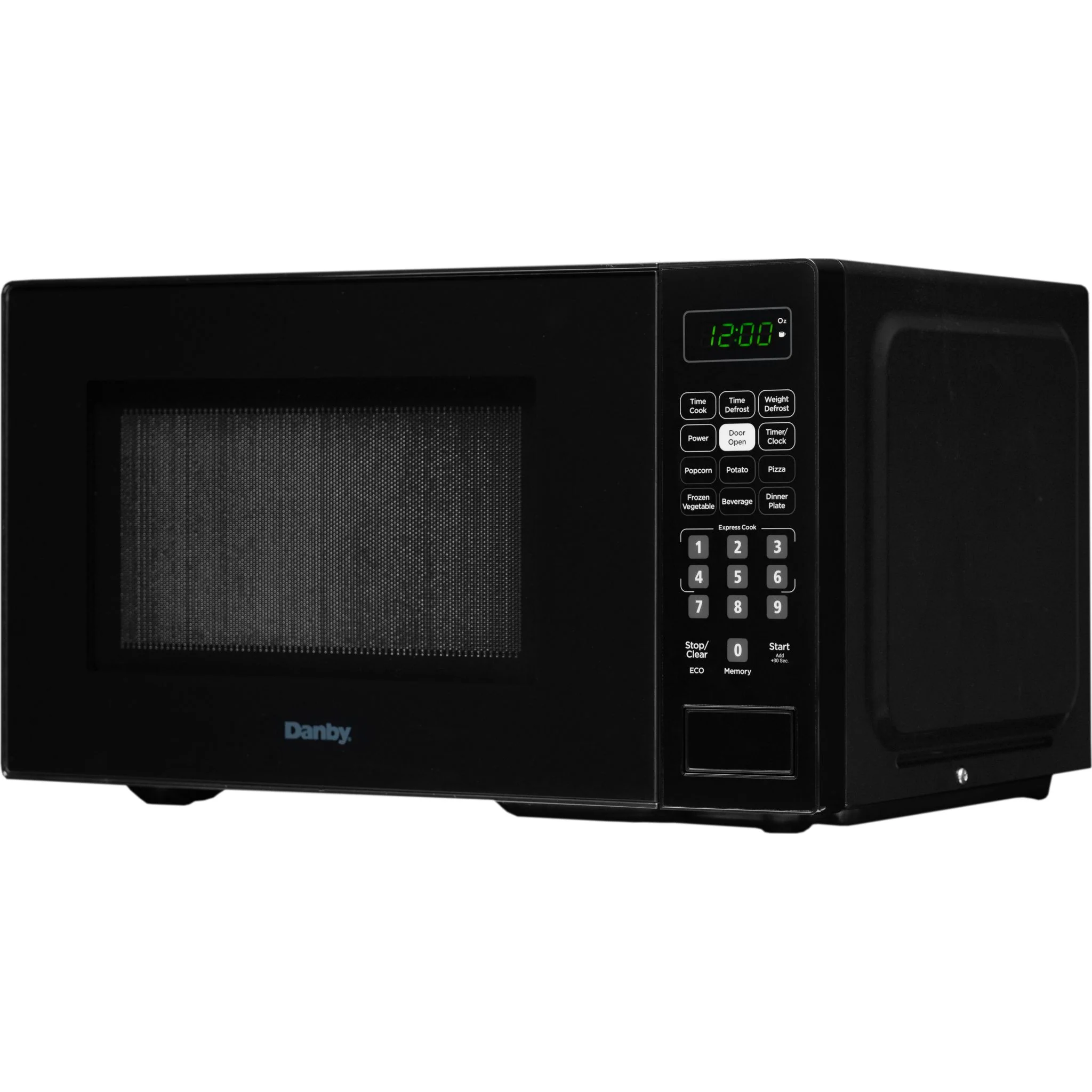 Danby 0.7 cu. ft. Countertop Microwave  -Black (DBMW0721BBB) - Image 2