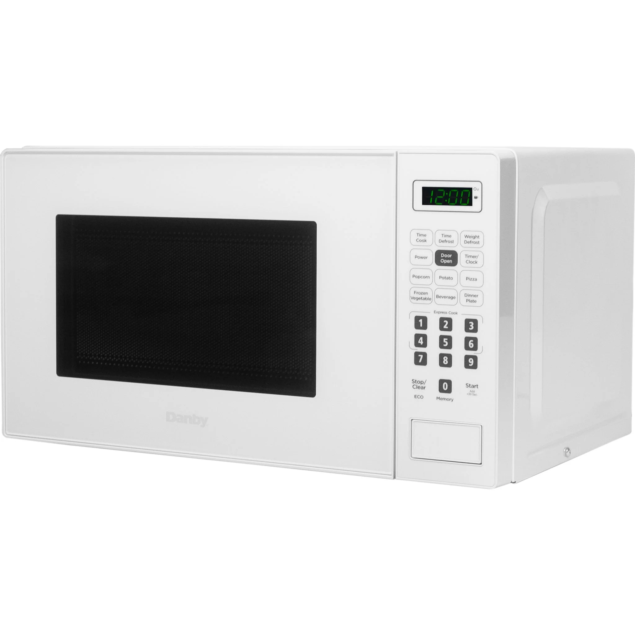 Danby 0.7 cu. ft. Countertop Microwave  -White (DBMW0721BWW) - Image 2