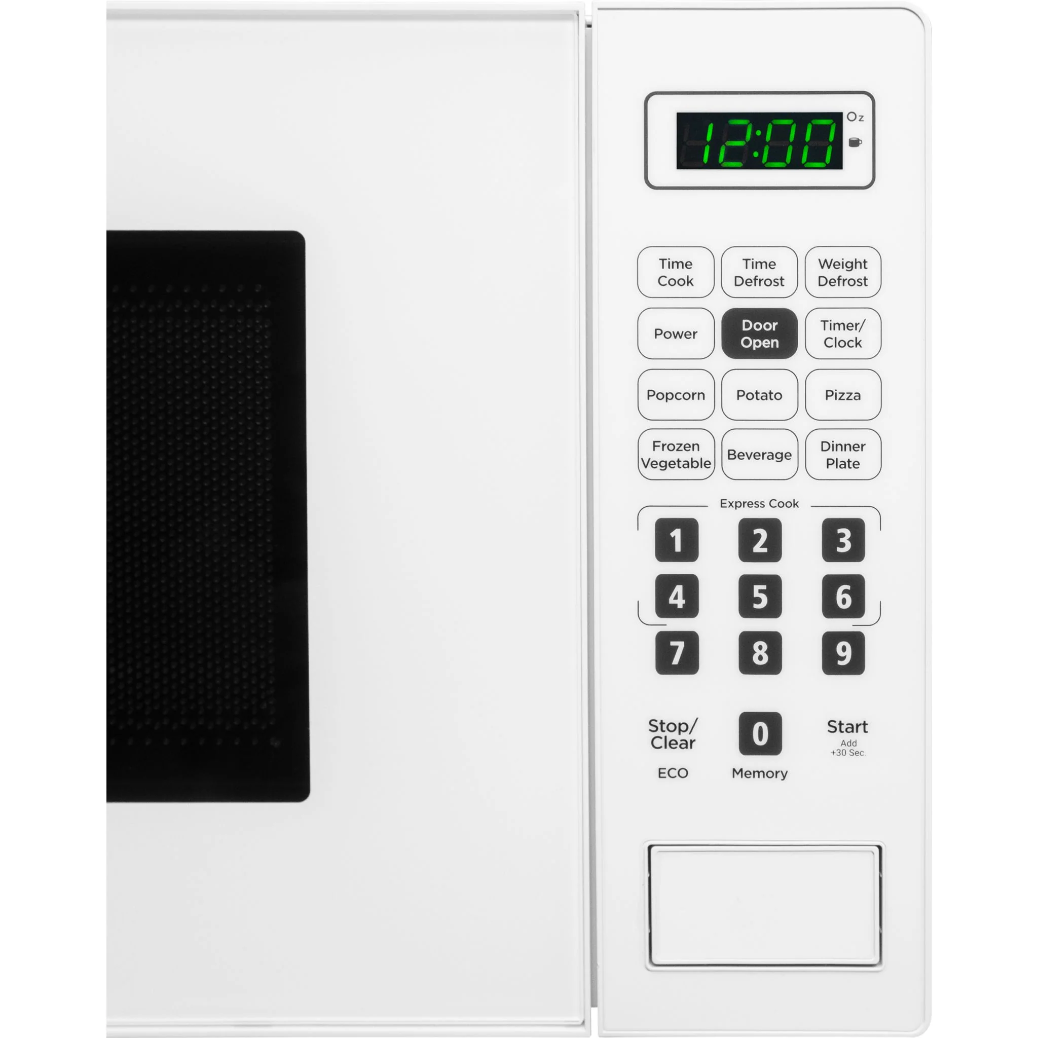 Danby 0.7 cu. ft. Countertop Microwave  -White (DBMW0721BWW) - Image 5