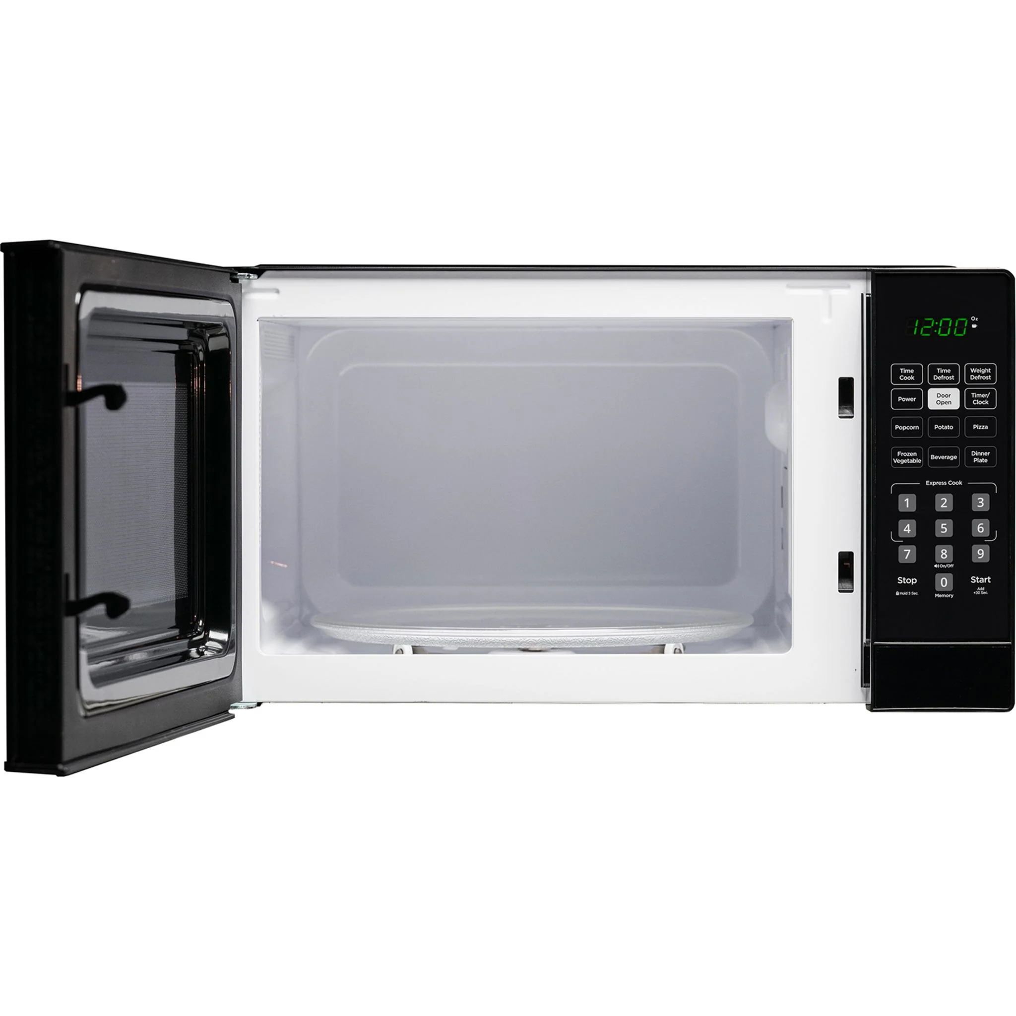 Danby 0.9 cu. ft. Countertop Microwave  -Black (DBMW0921BBB) - Image 5