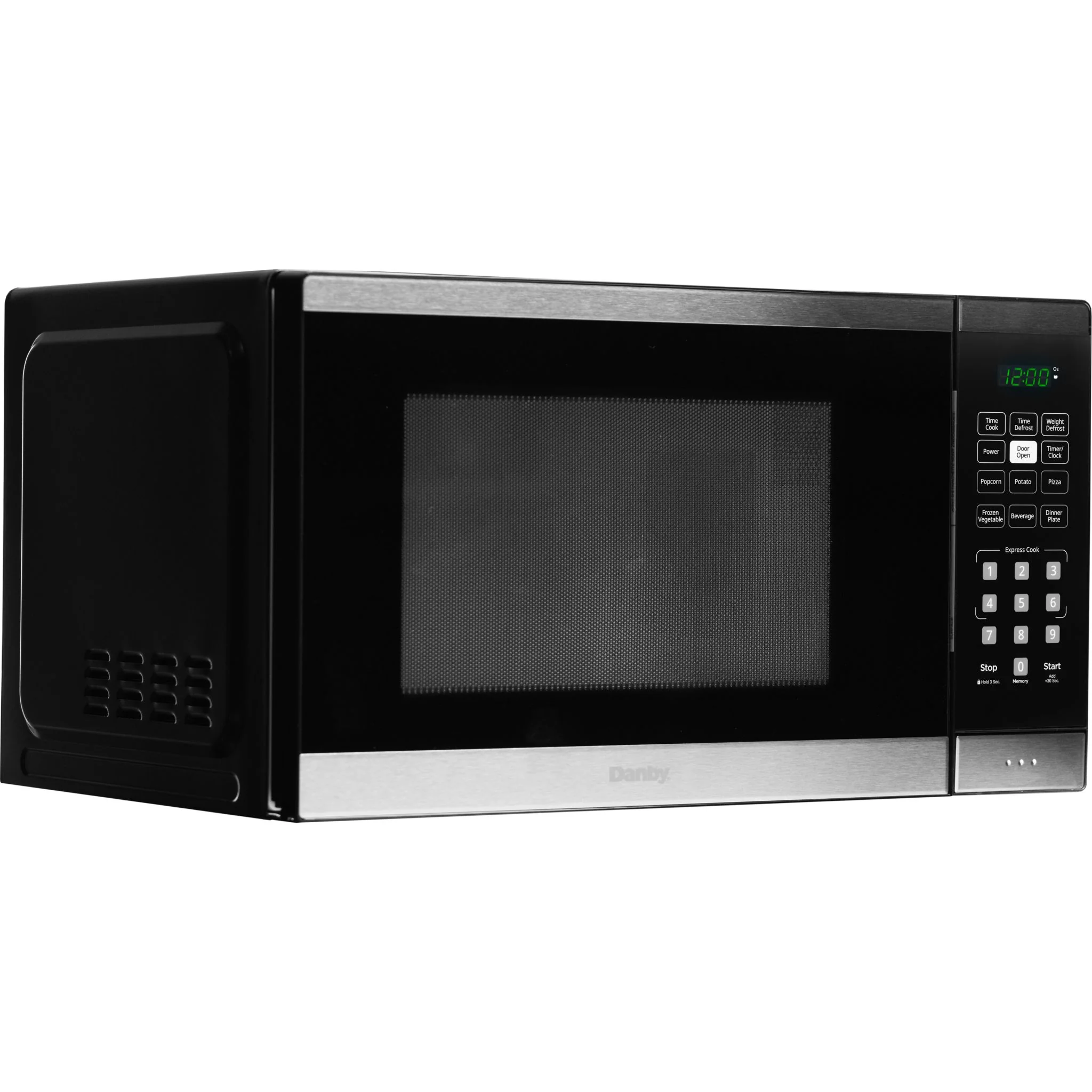 Danby 0.9 cu. ft. Countertop Microwave  - Stainless Steel (DBMW0925BBS) - Image 2