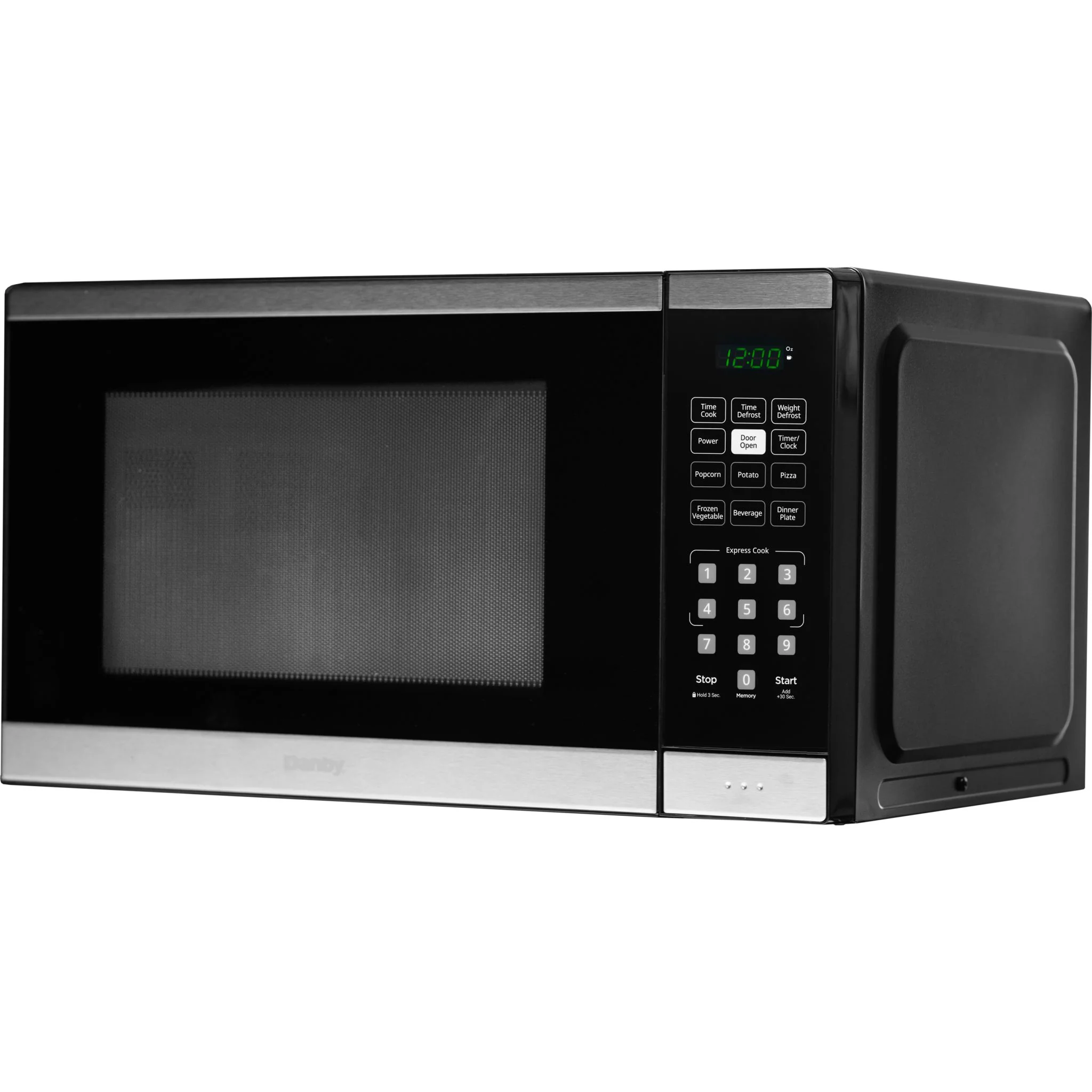 Danby 1.1 cu. ft. Countertop Microwave   - Stainless Steel  (DBMW1126BBS) - Image 3