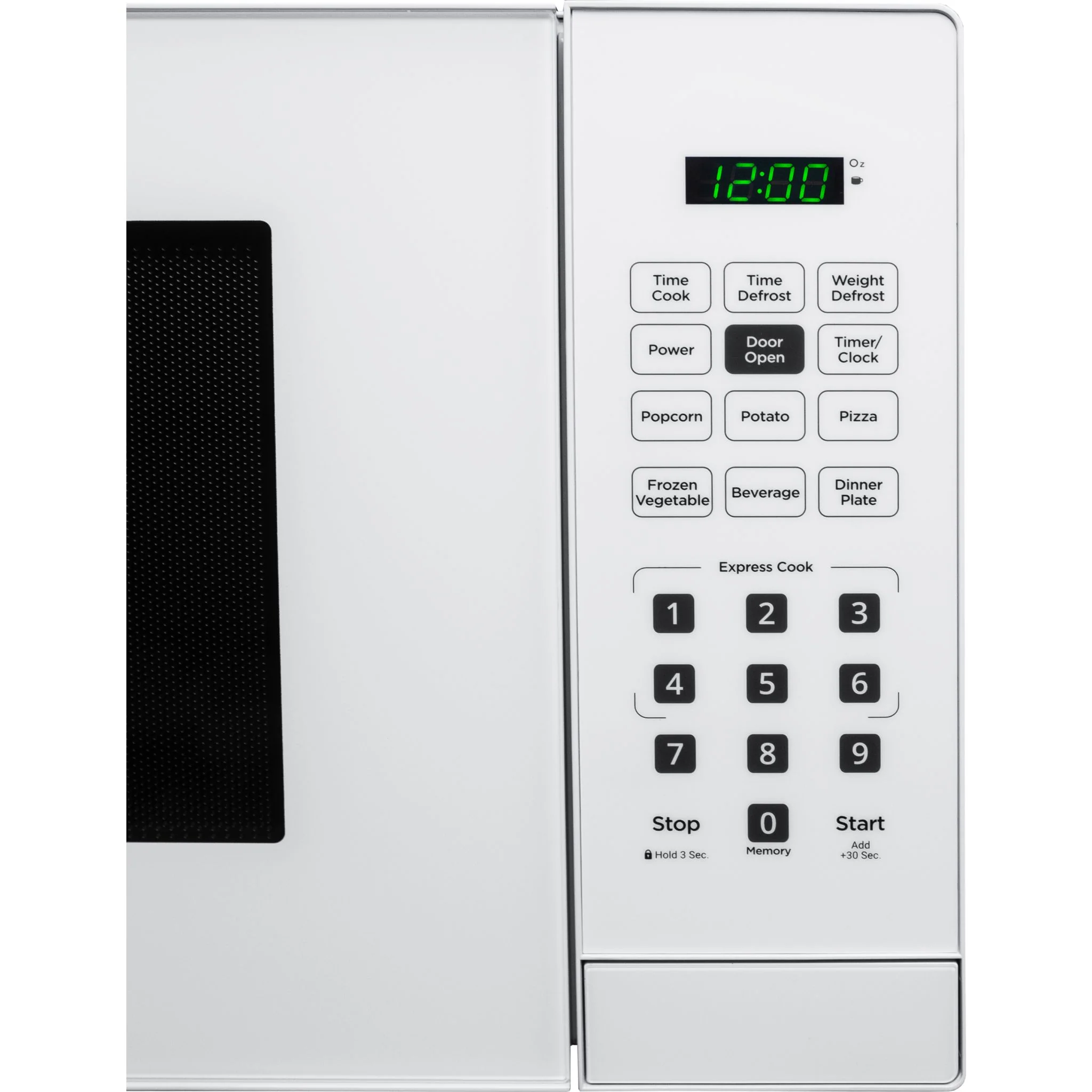 Danby 1.1 cu. ft. Countertop Microwave  -White (DBMW1121BWW) - Image 3