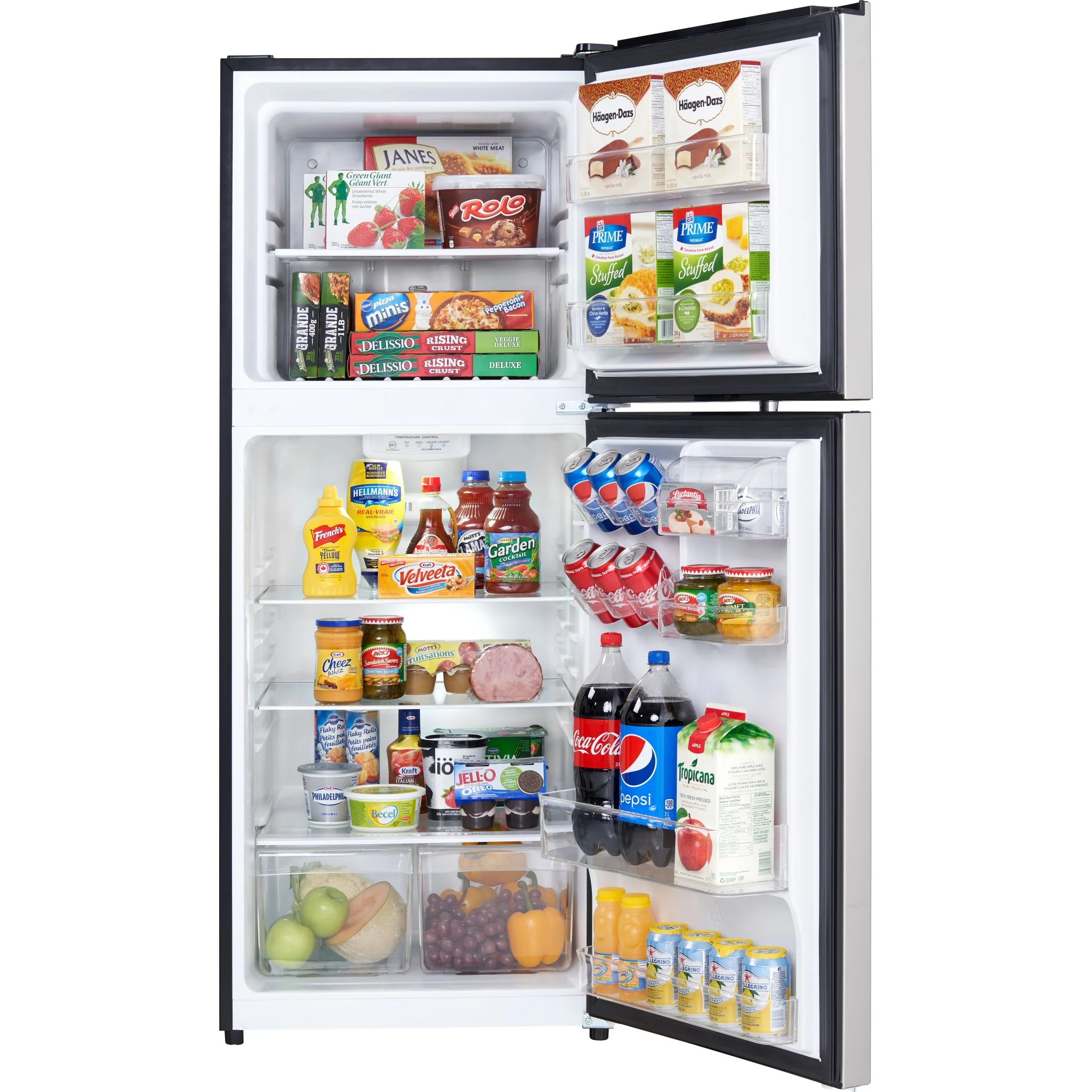 Danby 10.1 cu. ft. Top Mount Apartment Size Fridge  -Stainless Steel (DFF101B1BSLDB) - Image 5