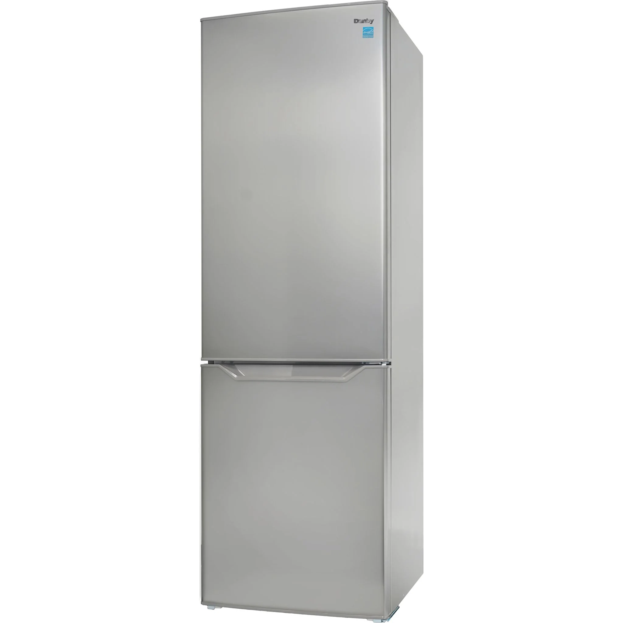 Danby 10.3 cu. ft. Bottom Mount Apartment Size Fridge in  Look -Stainless Look (DBMF100B1SLDB) - Image 2