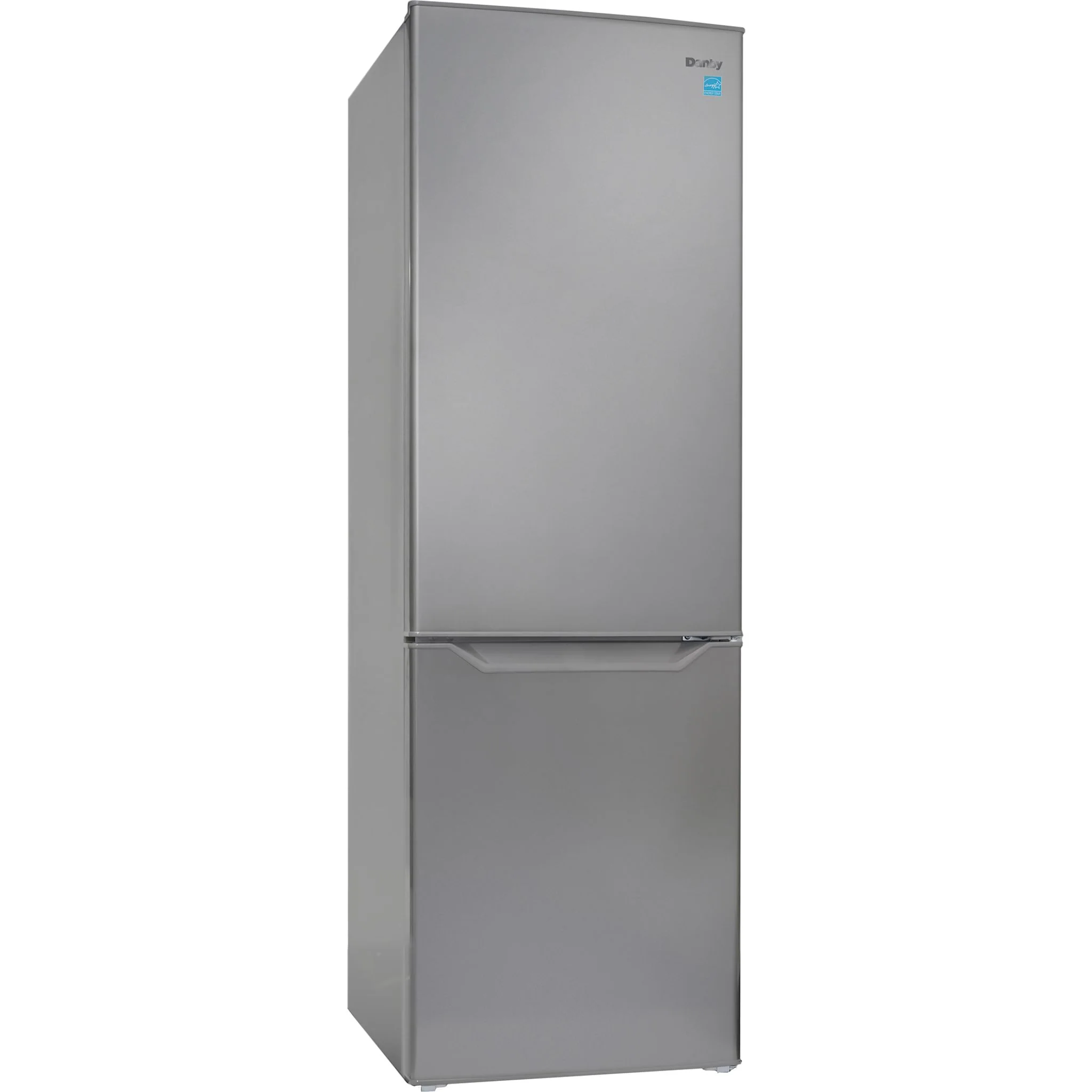 Danby 10.3 cu. ft. Bottom Mount Apartment Size Fridge in  Look -Stainless Look (DBMF100B1SLDB) - Image 3