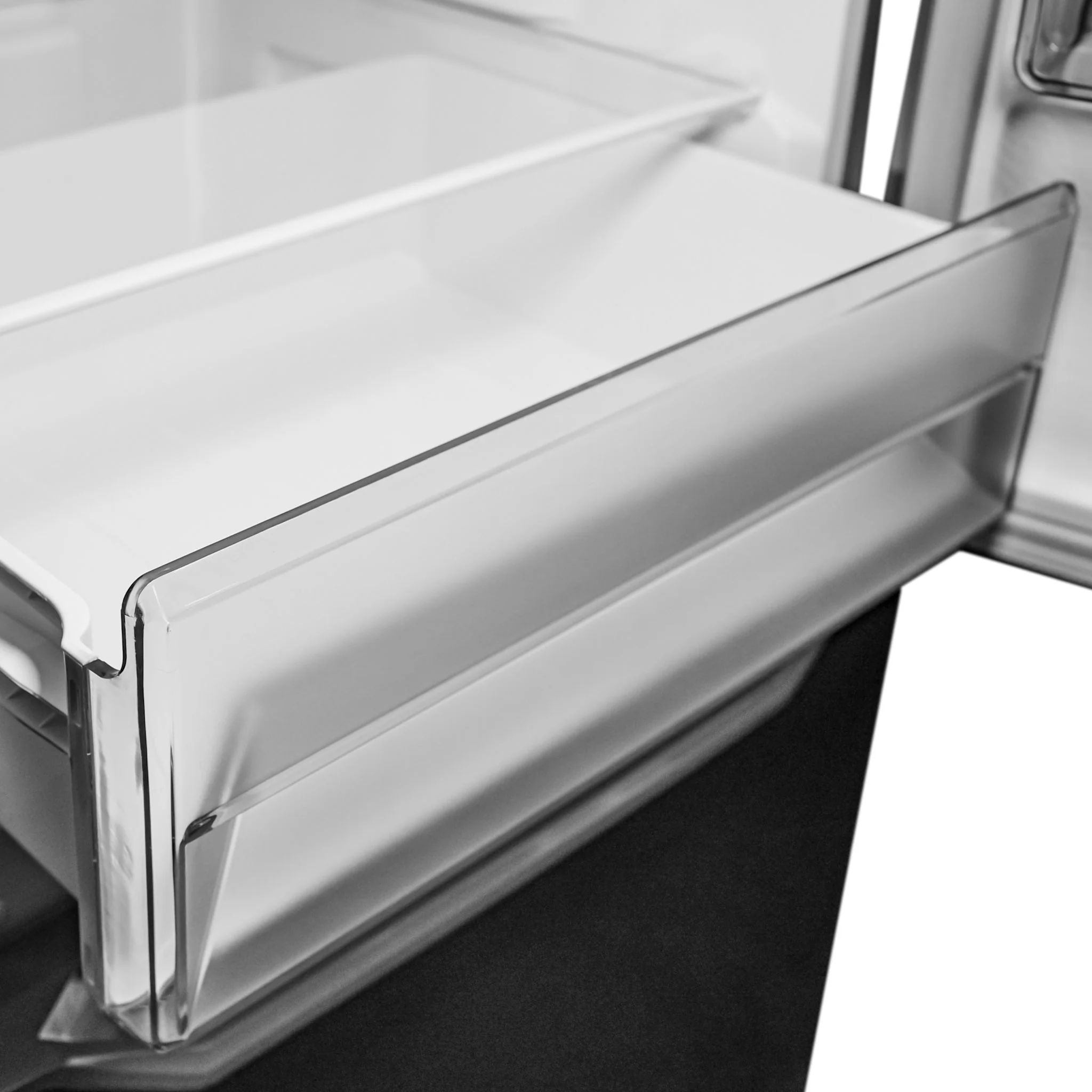 Danby 10.3 cu. ft. Bottom Mount Apartment Size Fridge in  Look -Stainless Look (DBMF100B1SLDB) - Image 5