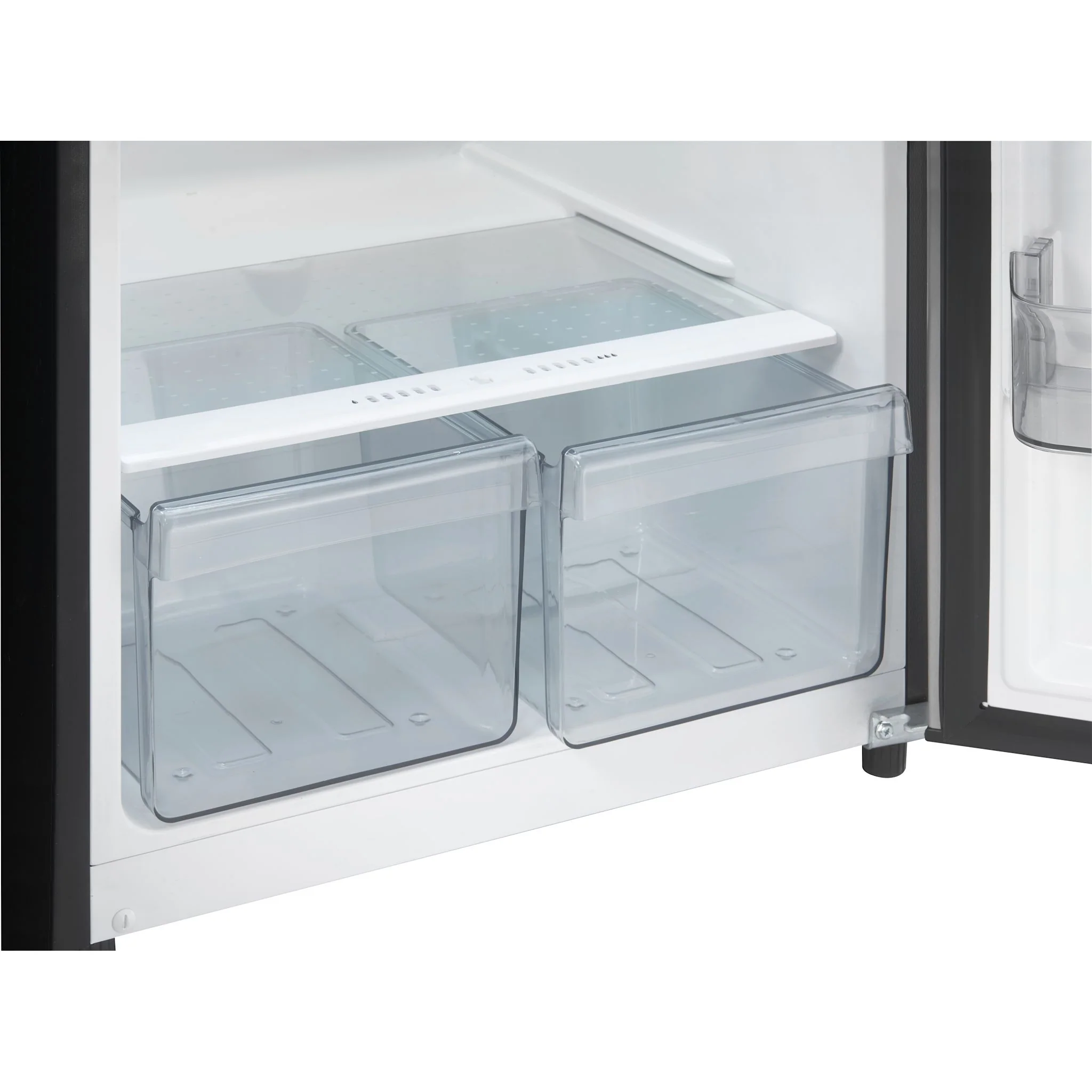 Danby 11.6 cu. ft. Apartment Size Top Mount Fridge  -Stainless Steel (DFF116B2SSDBR) - Image 4