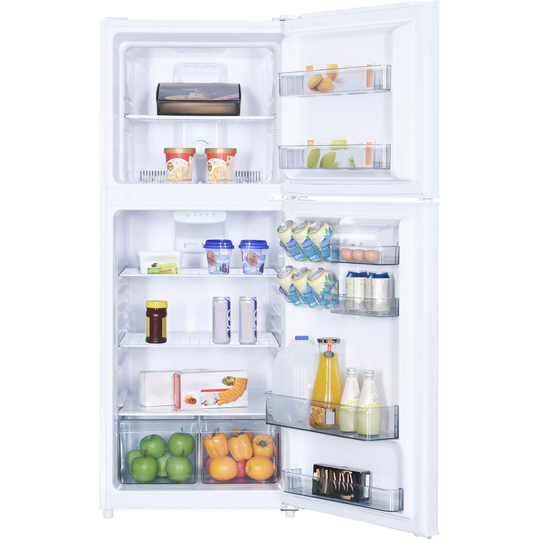 Danby 11 cu. ft. Apartment Size Top Mount Fridge  -White (DFF116B2WDBR) - Image 4