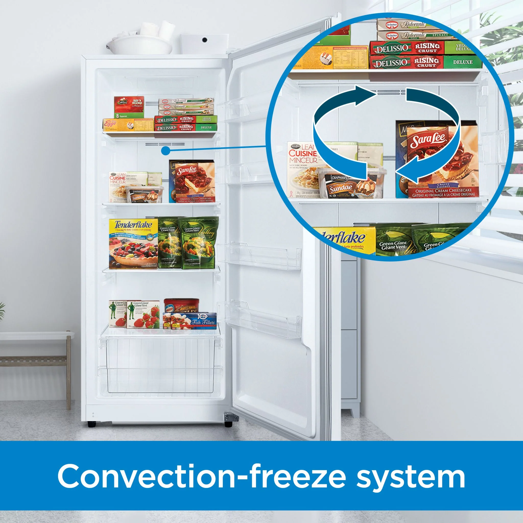 Danby 14.0 cu. ft. Frost Free Convertible Upright Freezer  -White (DUF140A1WDB) - Image 17